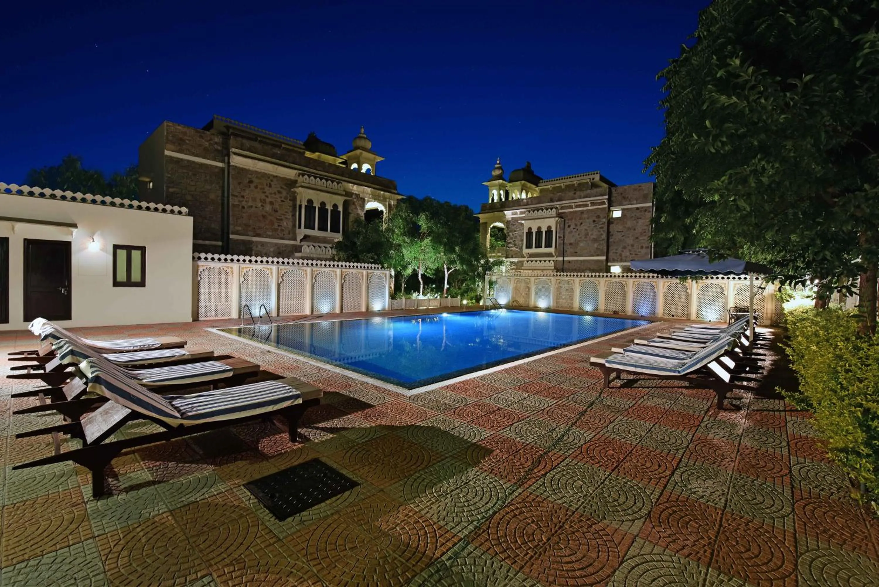 Swimming pool in The Udaibagh