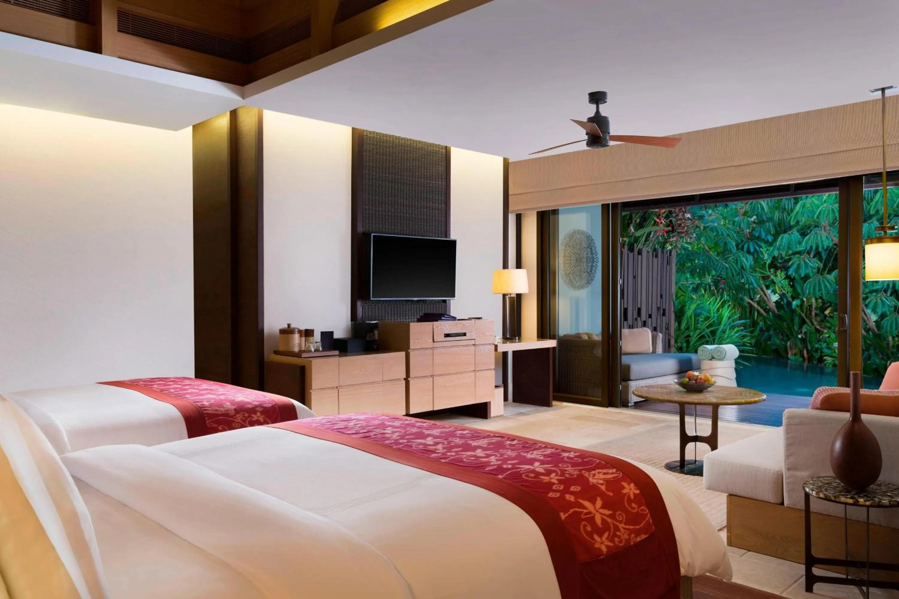Bedroom, Bed in The Ritz-Carlton Bali