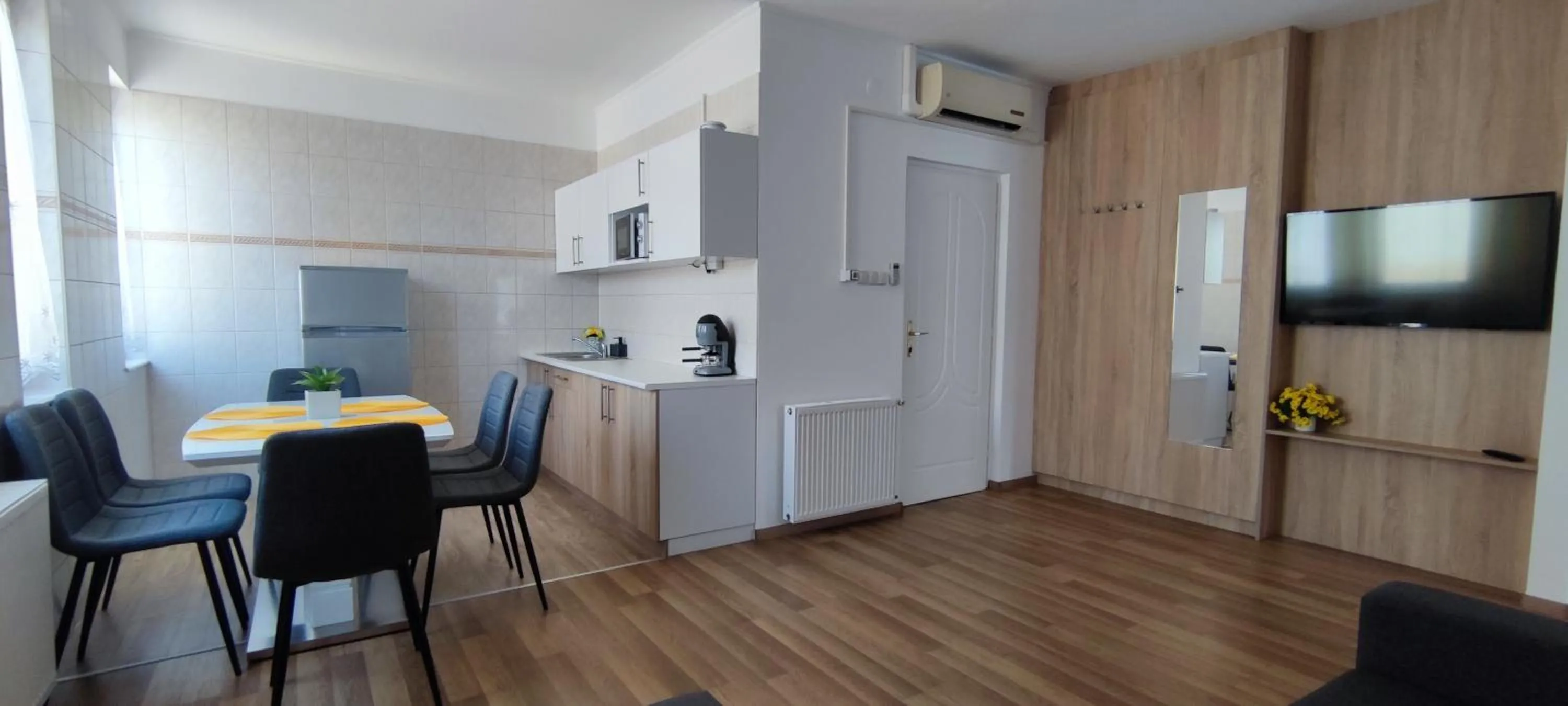 Kitchen or kitchenette in Nova Suites