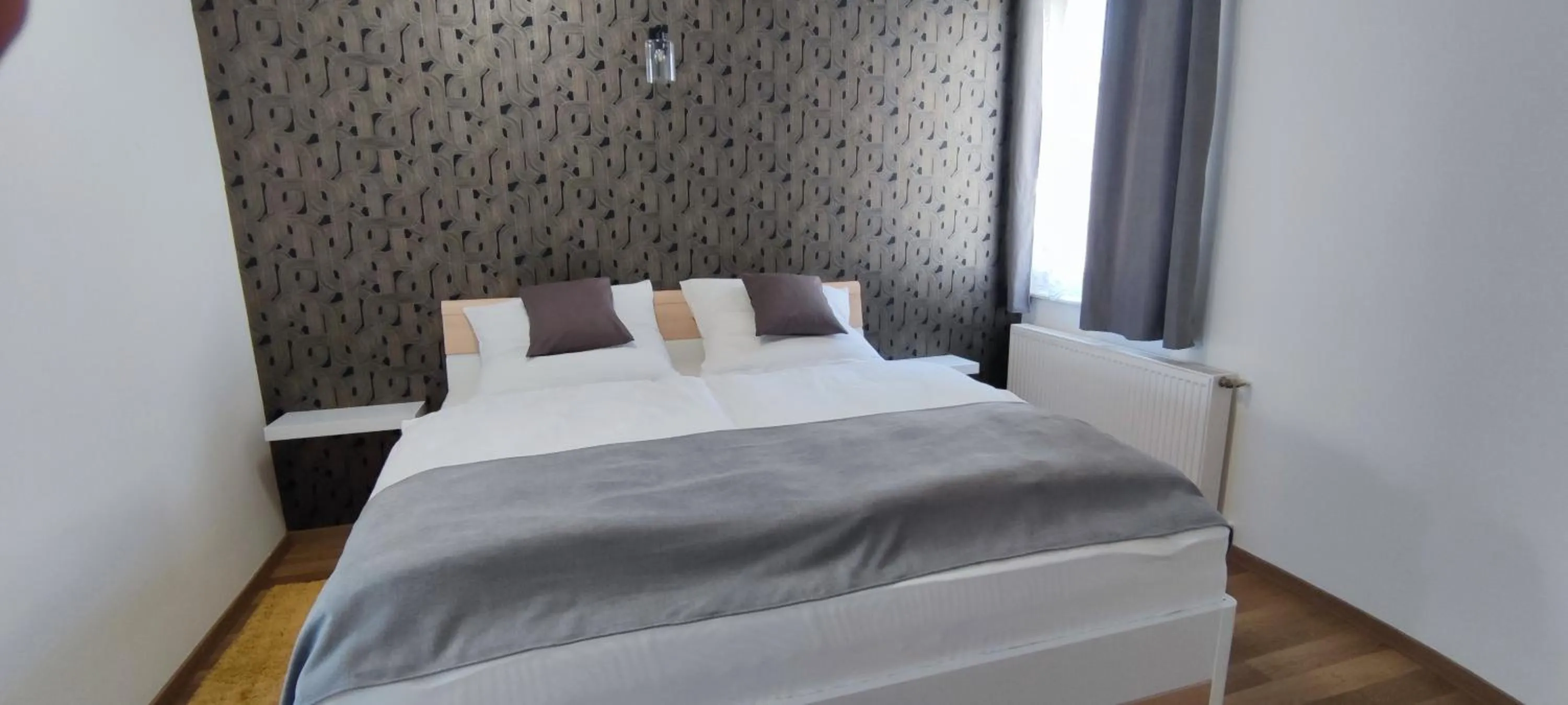 Bed in Nova Suites