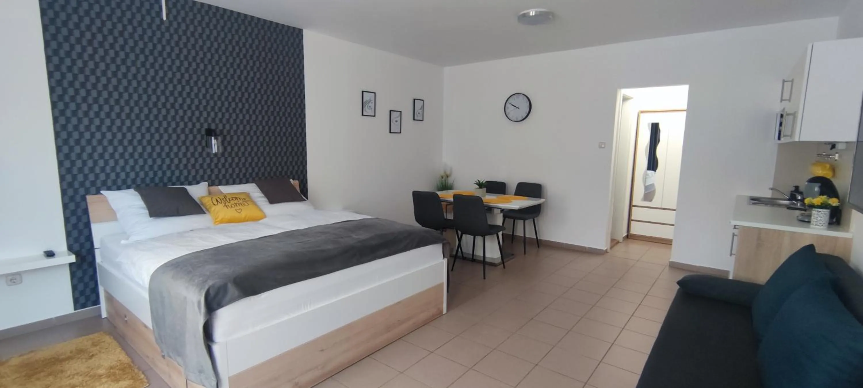 Bed in Nova Suites