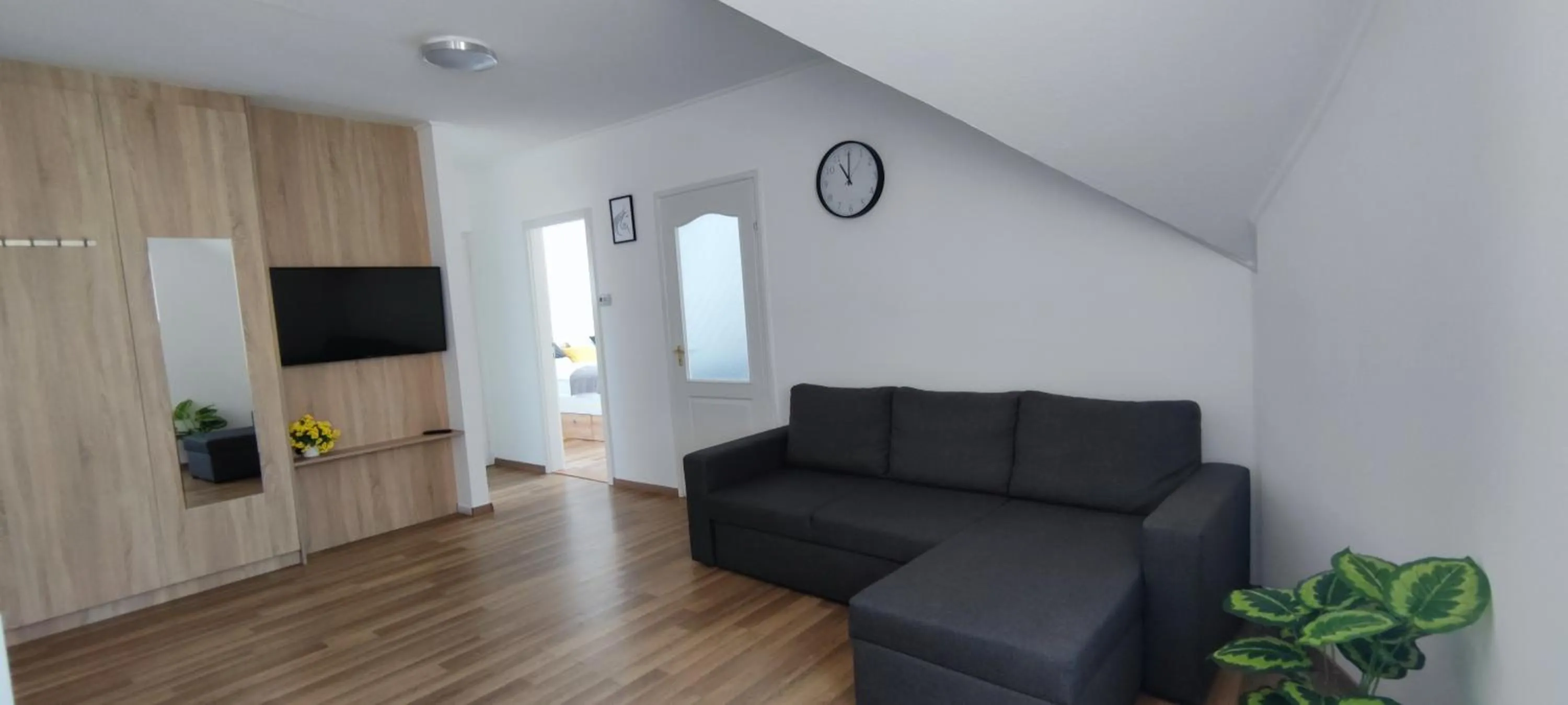 Communal lounge/ TV room in Nova Suites