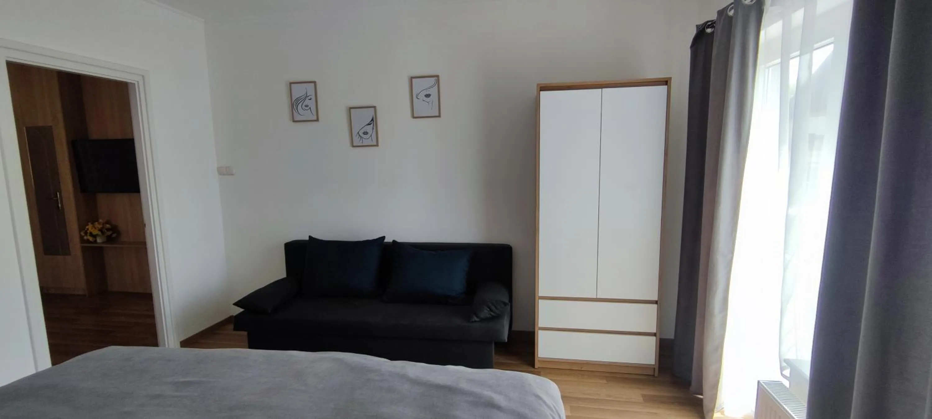 Bed in Nova Suites