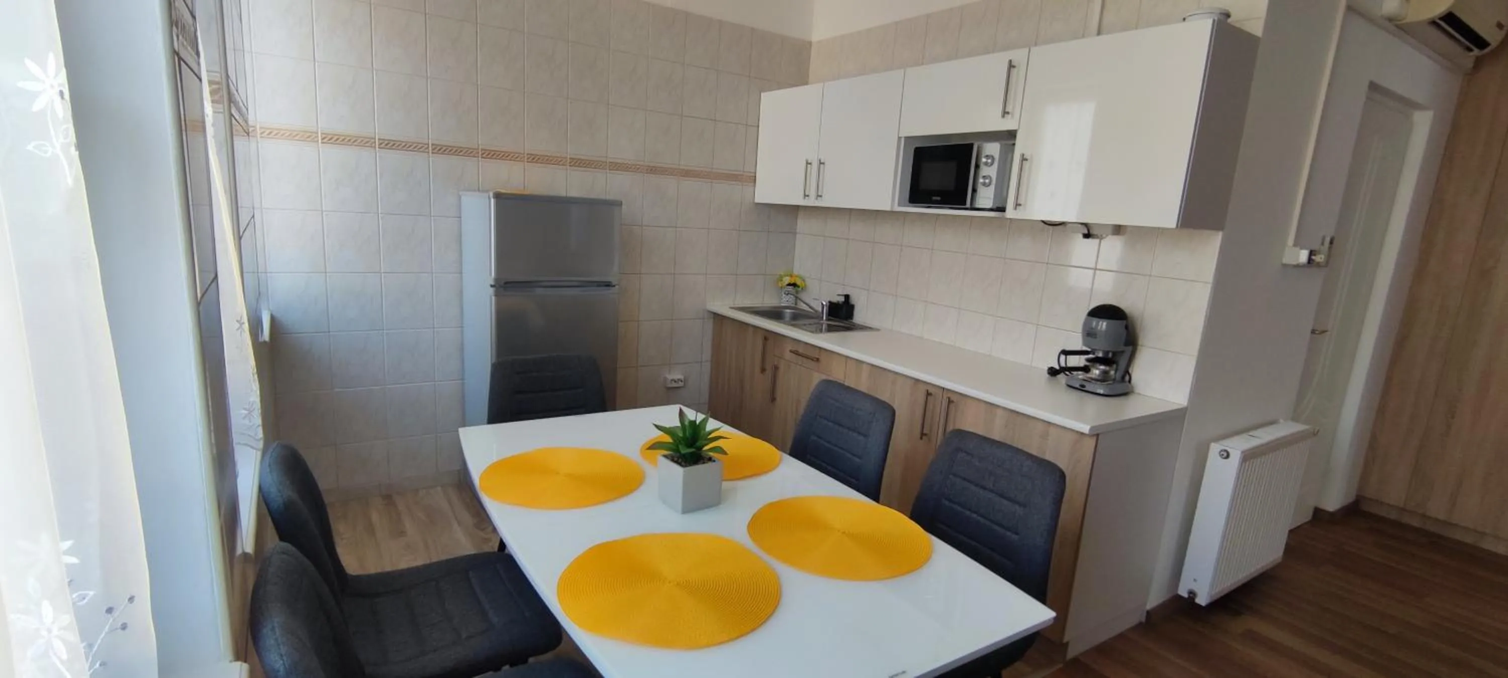 Kitchen or kitchenette in Nova Suites