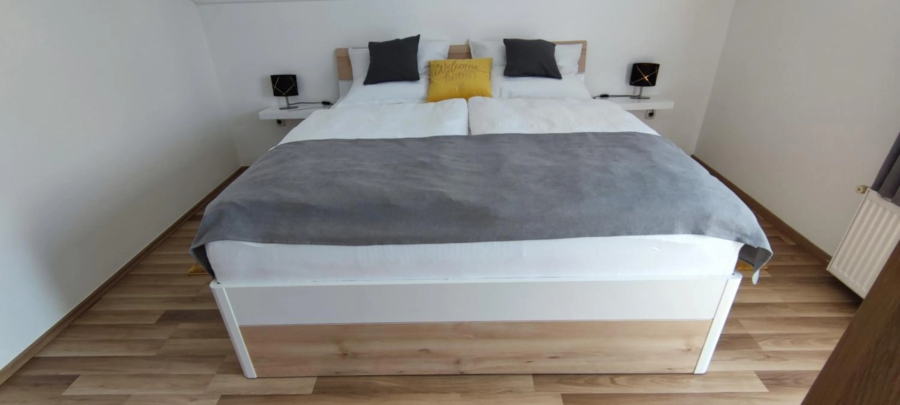 Bed in Nova Suites