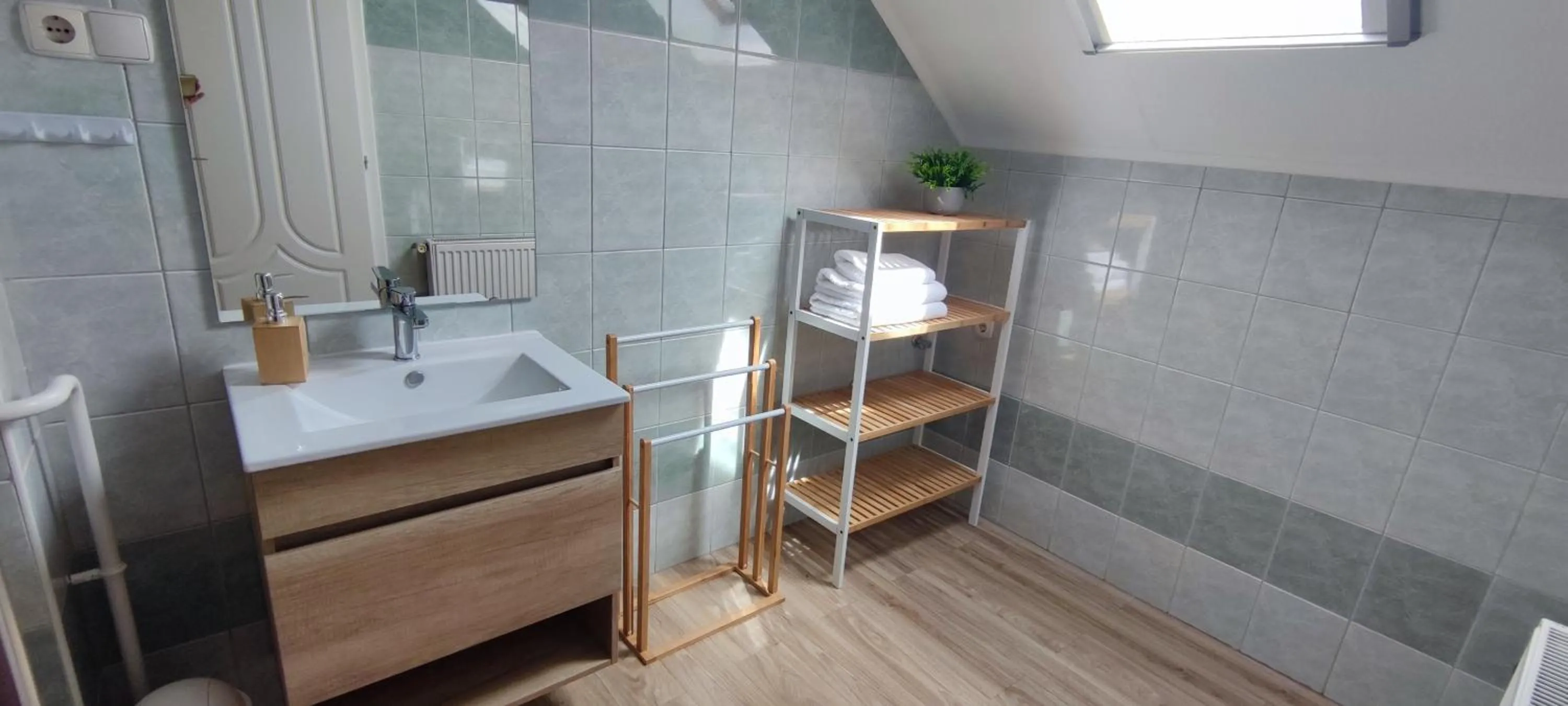 Bathroom in Nova Suites