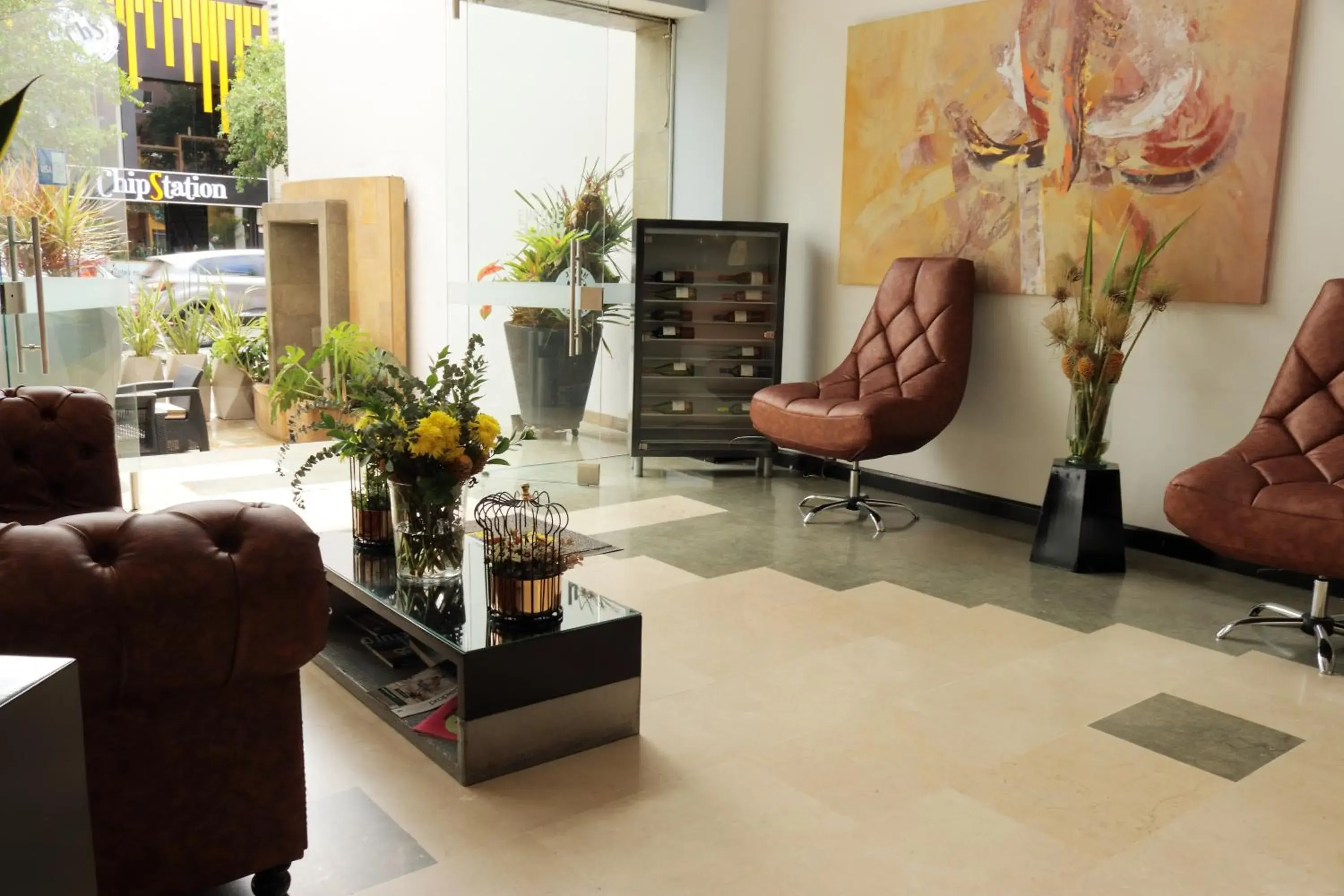 Lobby or reception in Hotel Lleras 10 Lobby or reception in Hotel Lleras 10