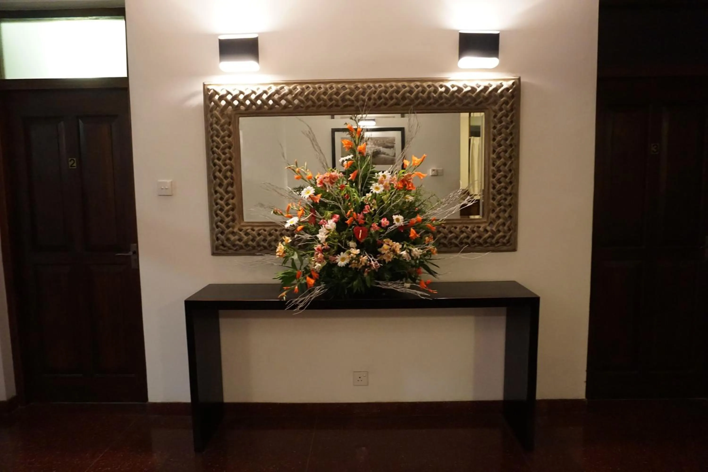 Decorative detail in The Villa In Lavinia