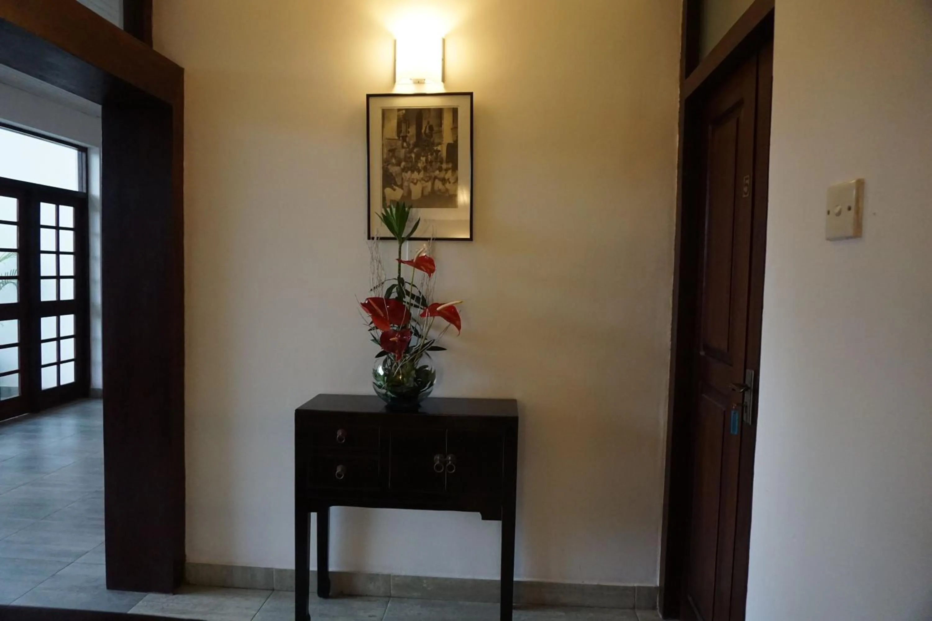 Decorative detail in The Villa In Lavinia