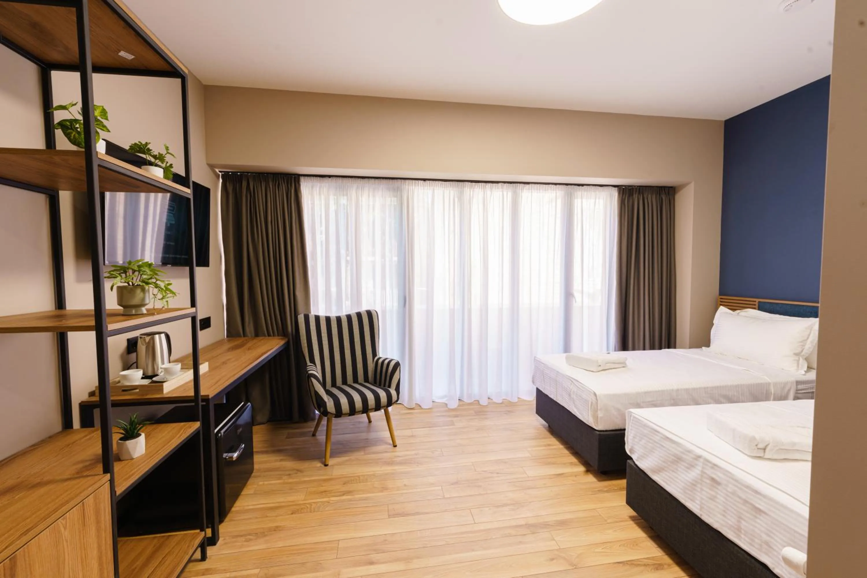 Superior Double or Twin Room with Garden View in ARAKI Sololaki