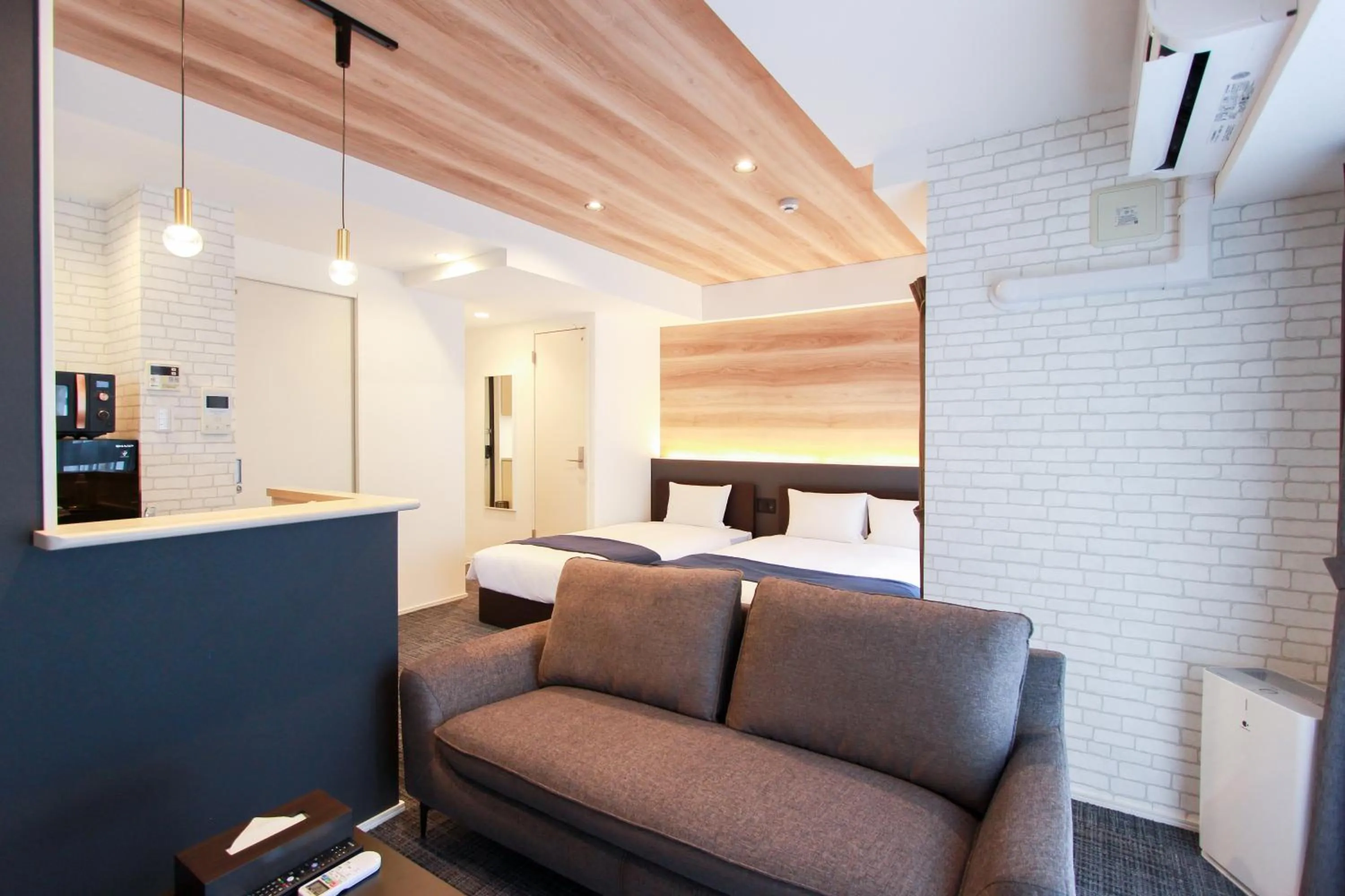 Photo of the whole room, Bed in Grand Prime HAKATA HOTEL