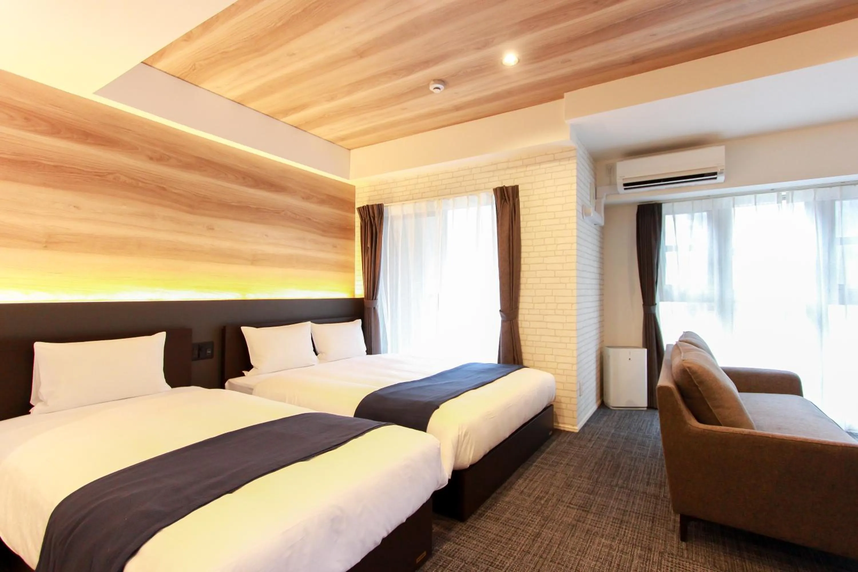 Photo of the whole room, Bed in Grand Prime HAKATA HOTEL