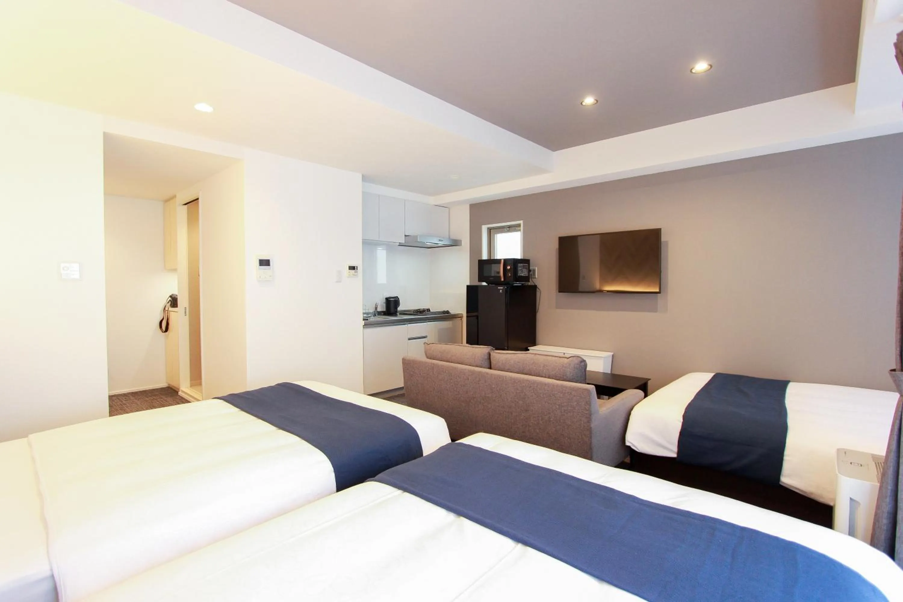 Photo of the whole room, Bed in Grand Prime HAKATA HOTEL