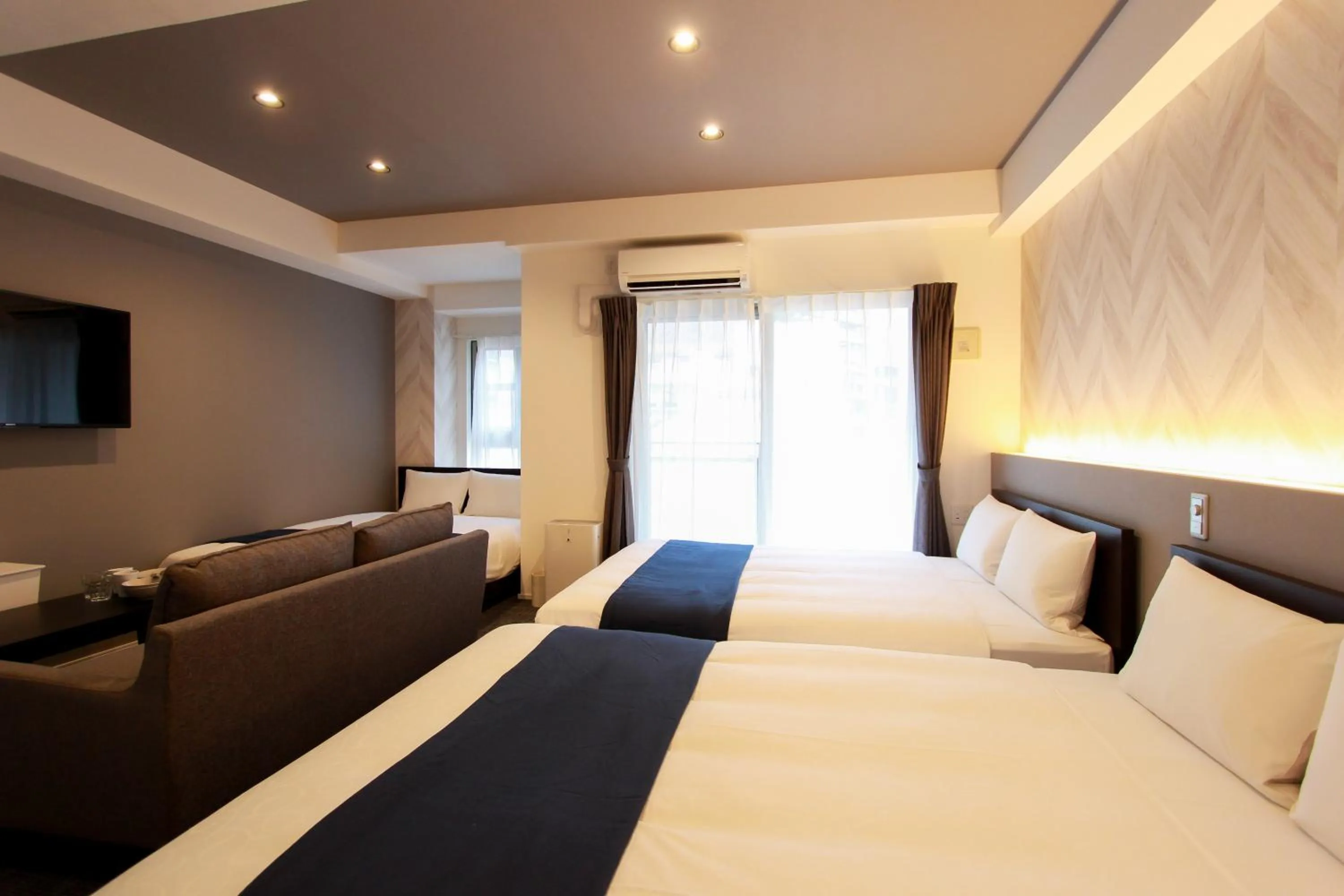 Photo of the whole room, Bed in Grand Prime HAKATA HOTEL