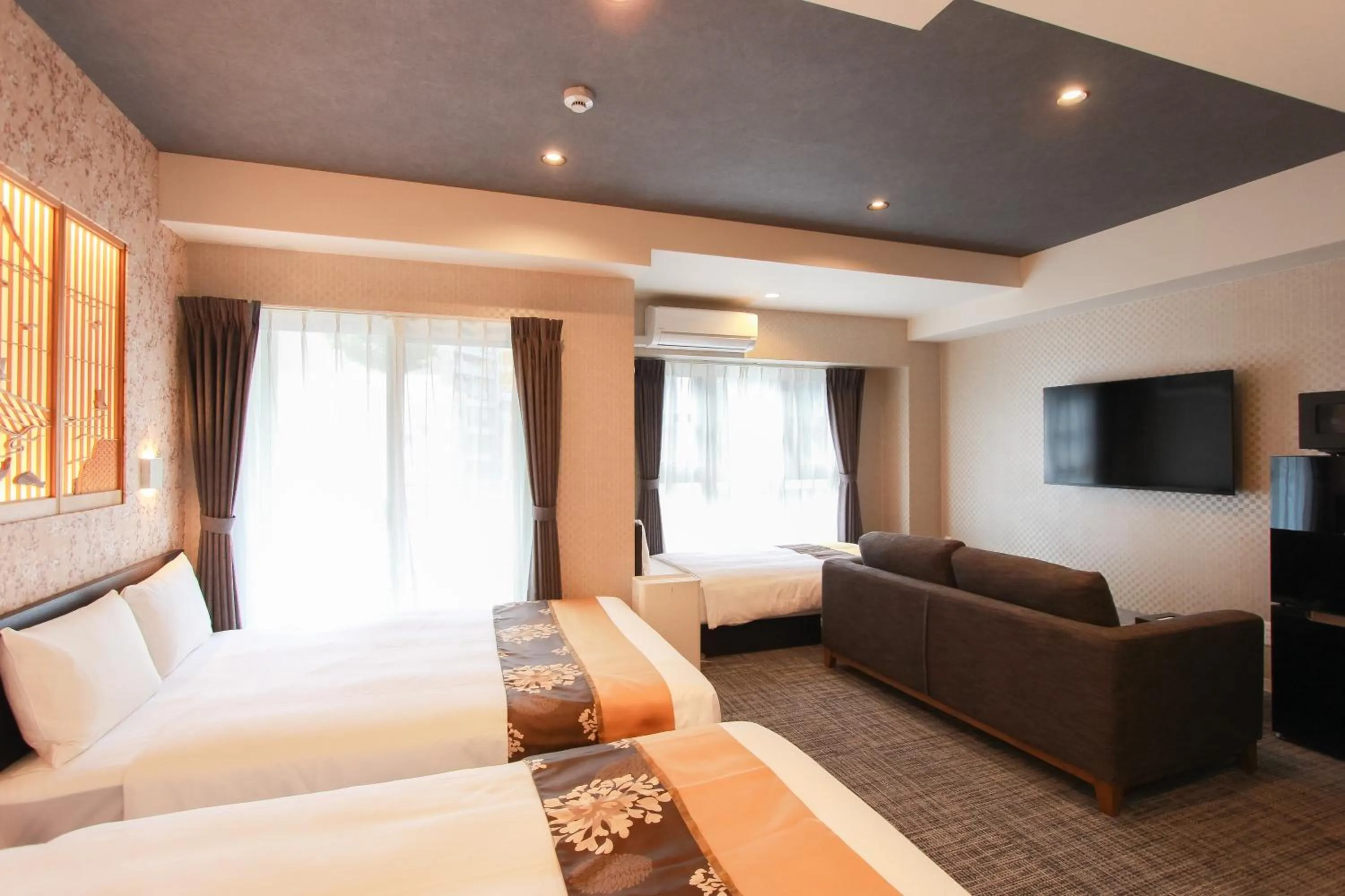 Photo of the whole room, Bed in Grand Prime HAKATA HOTEL