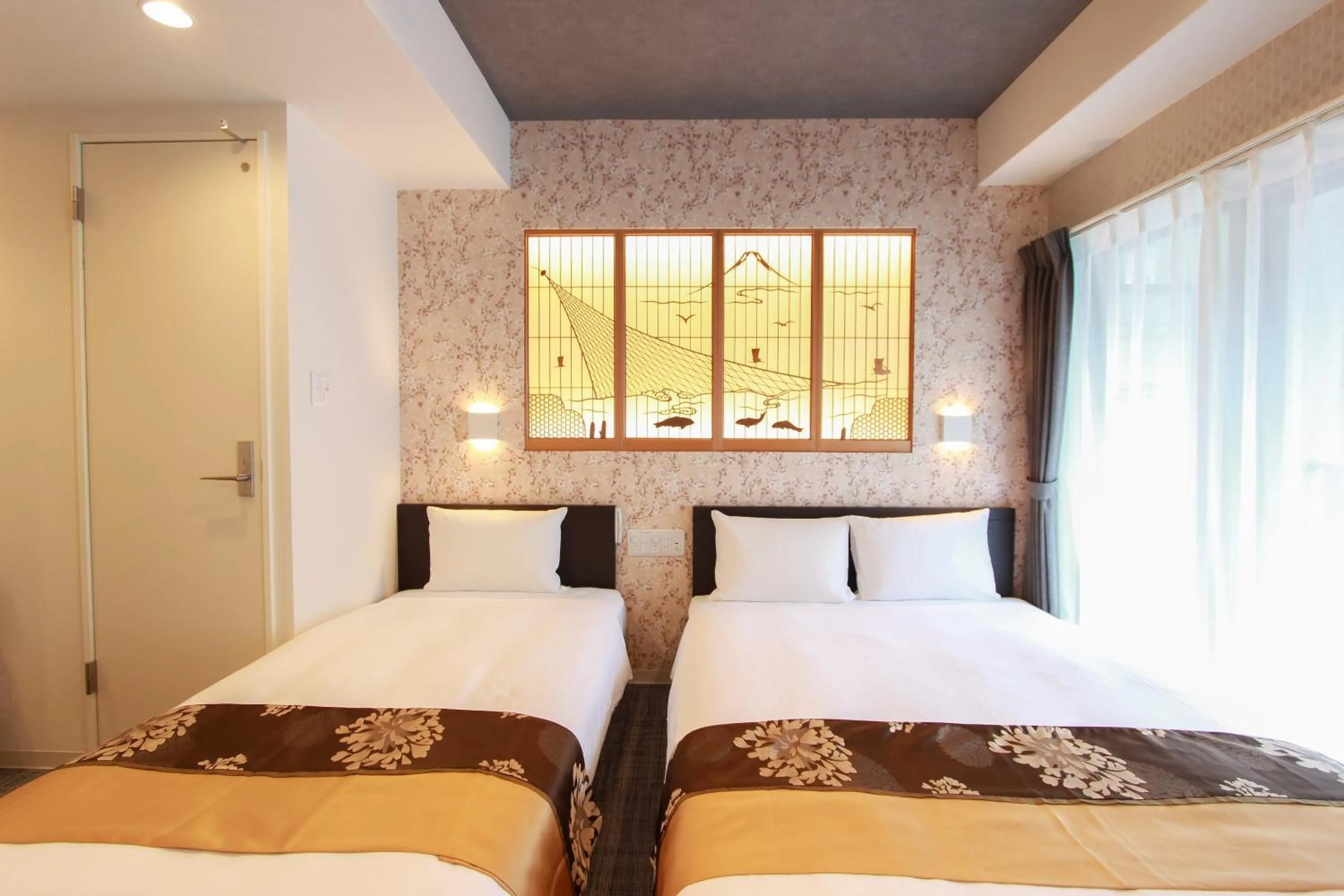 Bed in Grand Prime HAKATA HOTEL