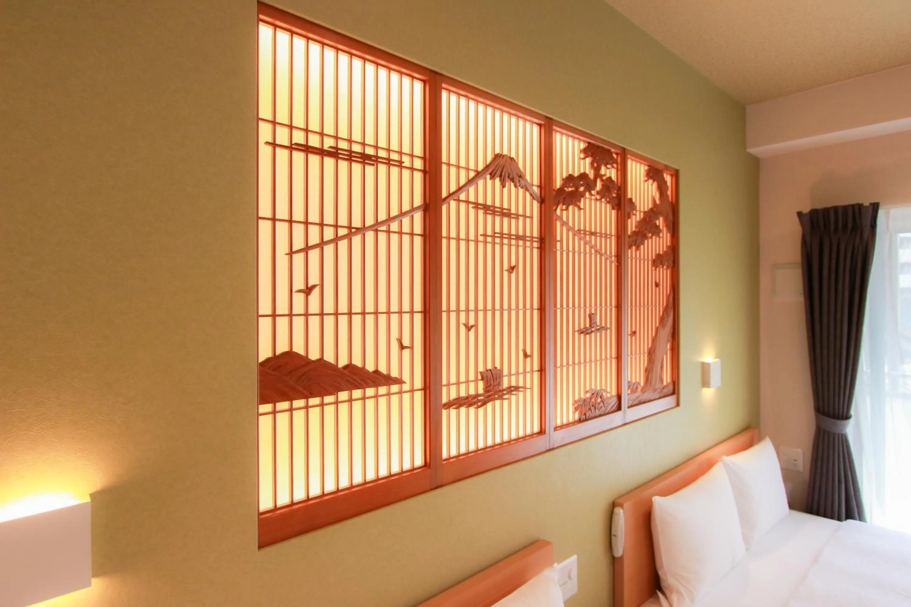 Photo of the whole room, Bed in Grand Prime HAKATA HOTEL