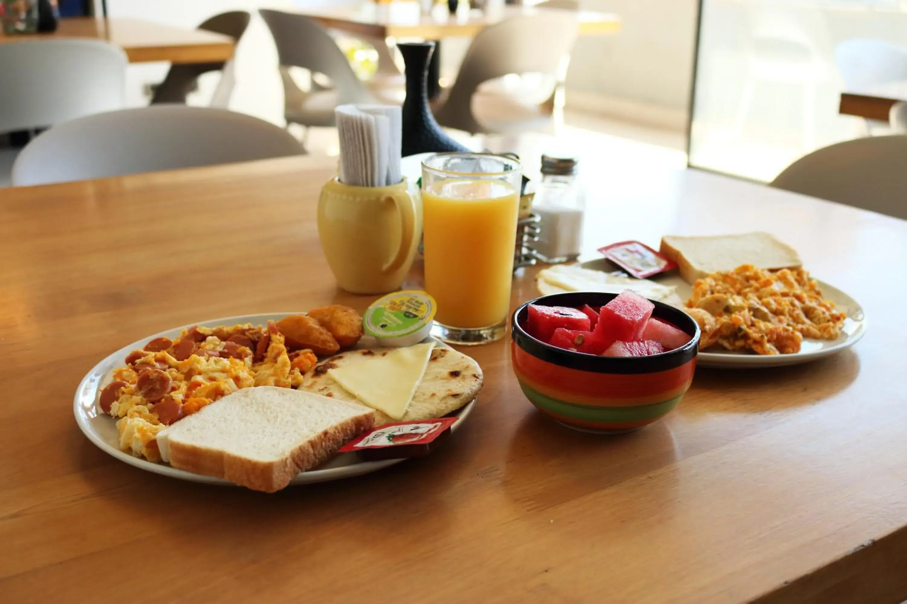 Continental breakfast in Hotel Loup Continental breakfast in Hotel Loup