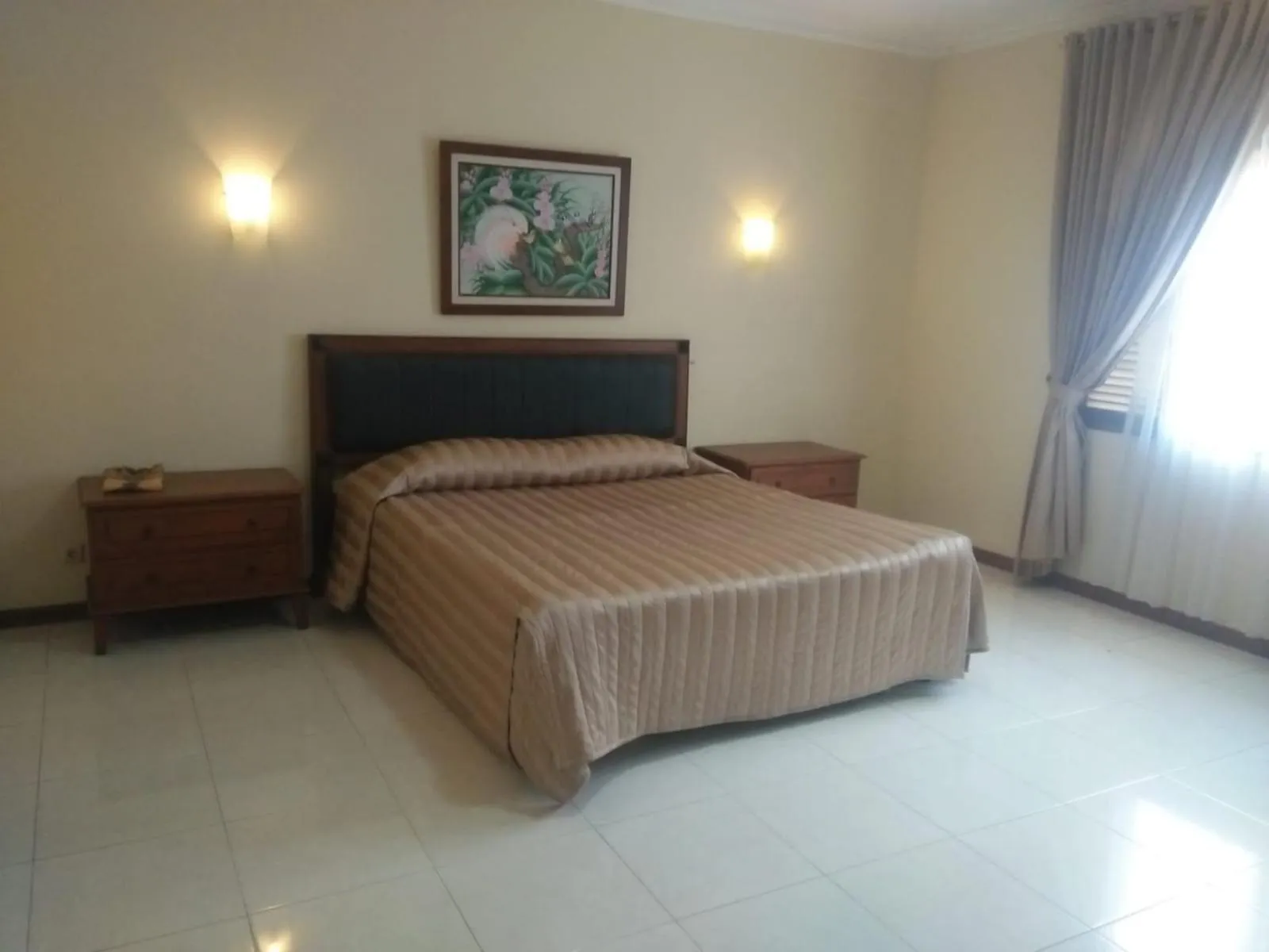 Bed in Resort Prima Sangkanhurip