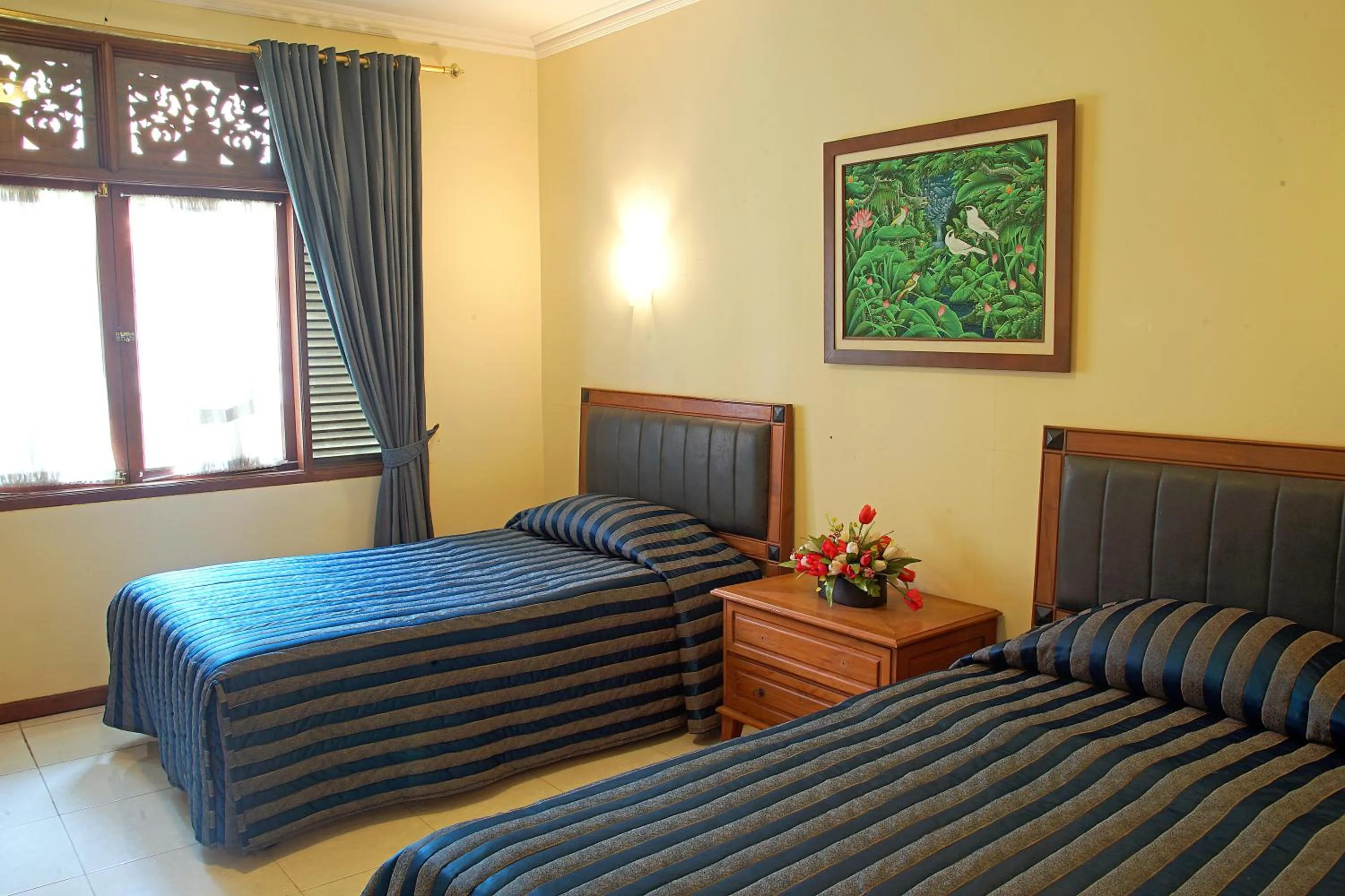 Bed in Resort Prima Sangkanhurip