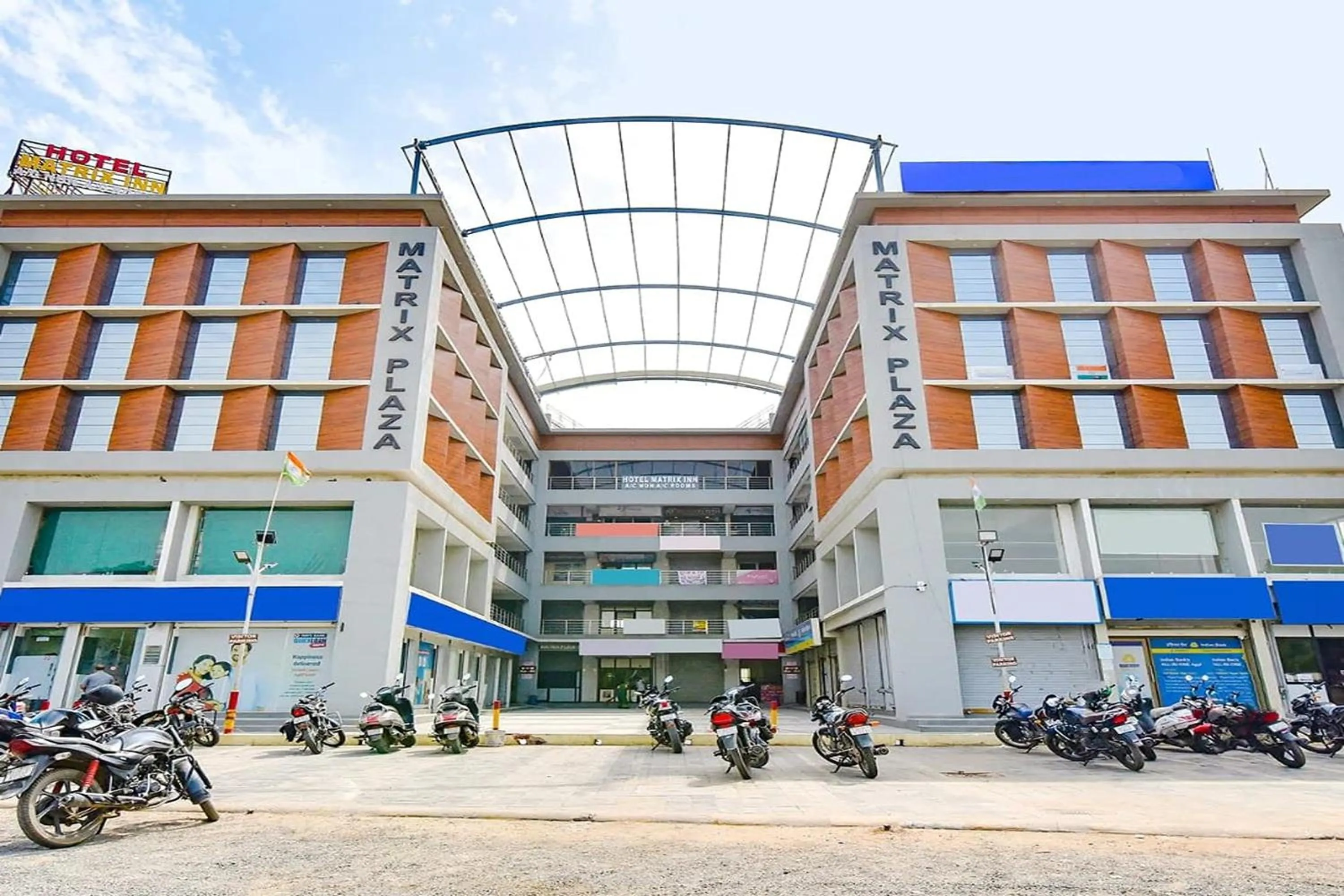 Property building in Hotel Matrix Inn