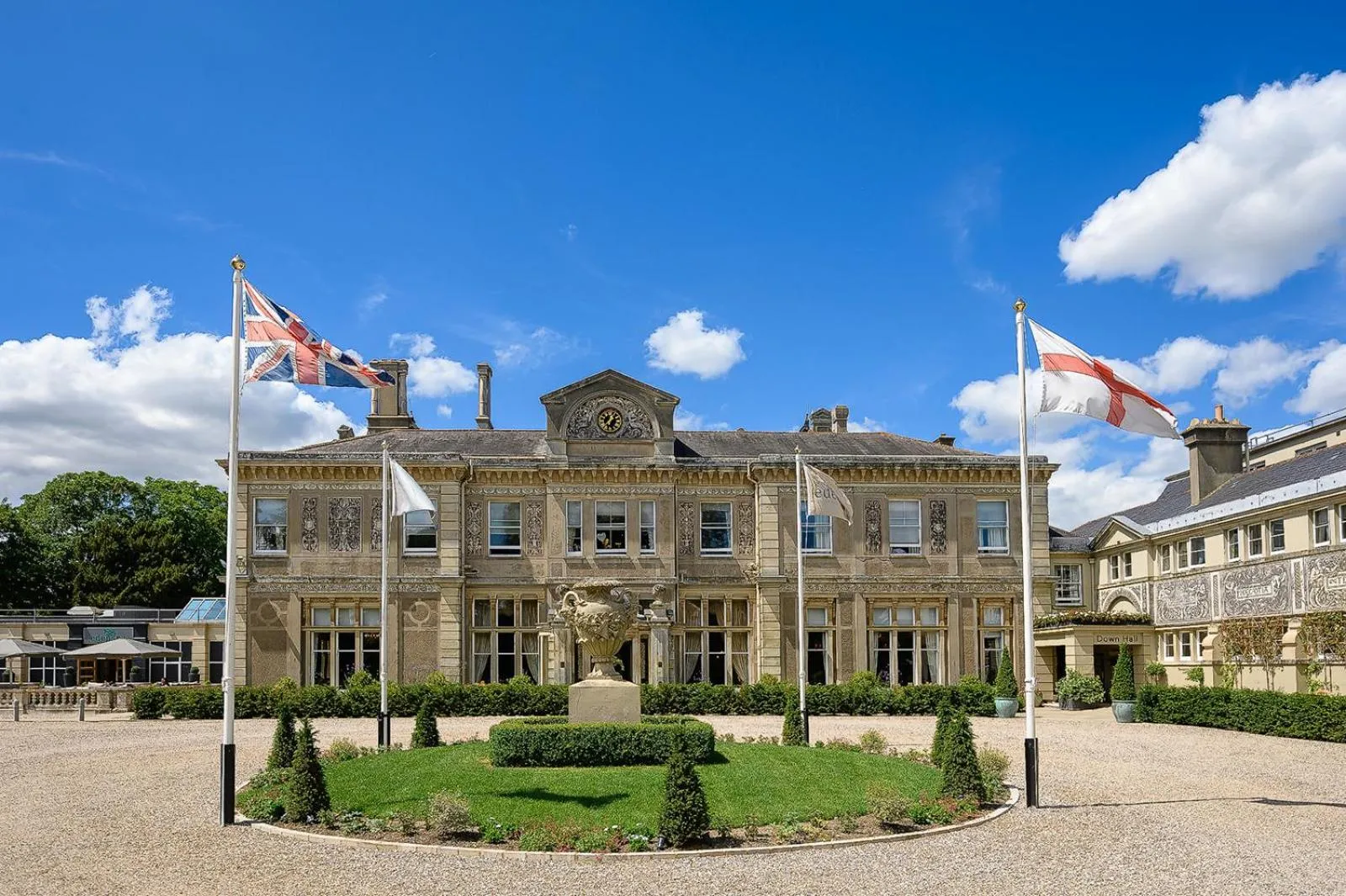 Property building in Down Hall Hotel