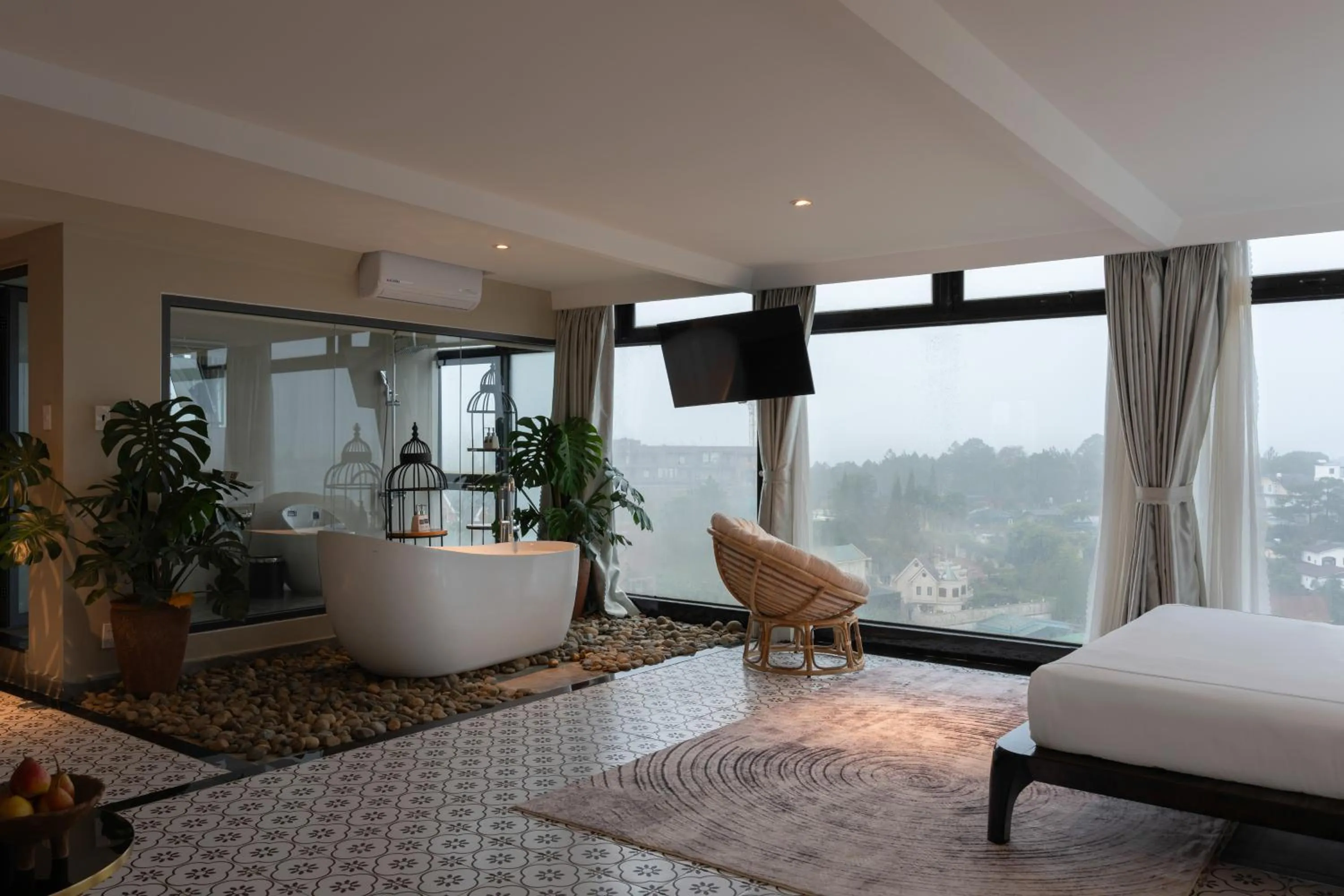 Photo of the whole room, Bed in The Manor Villas Da Lat