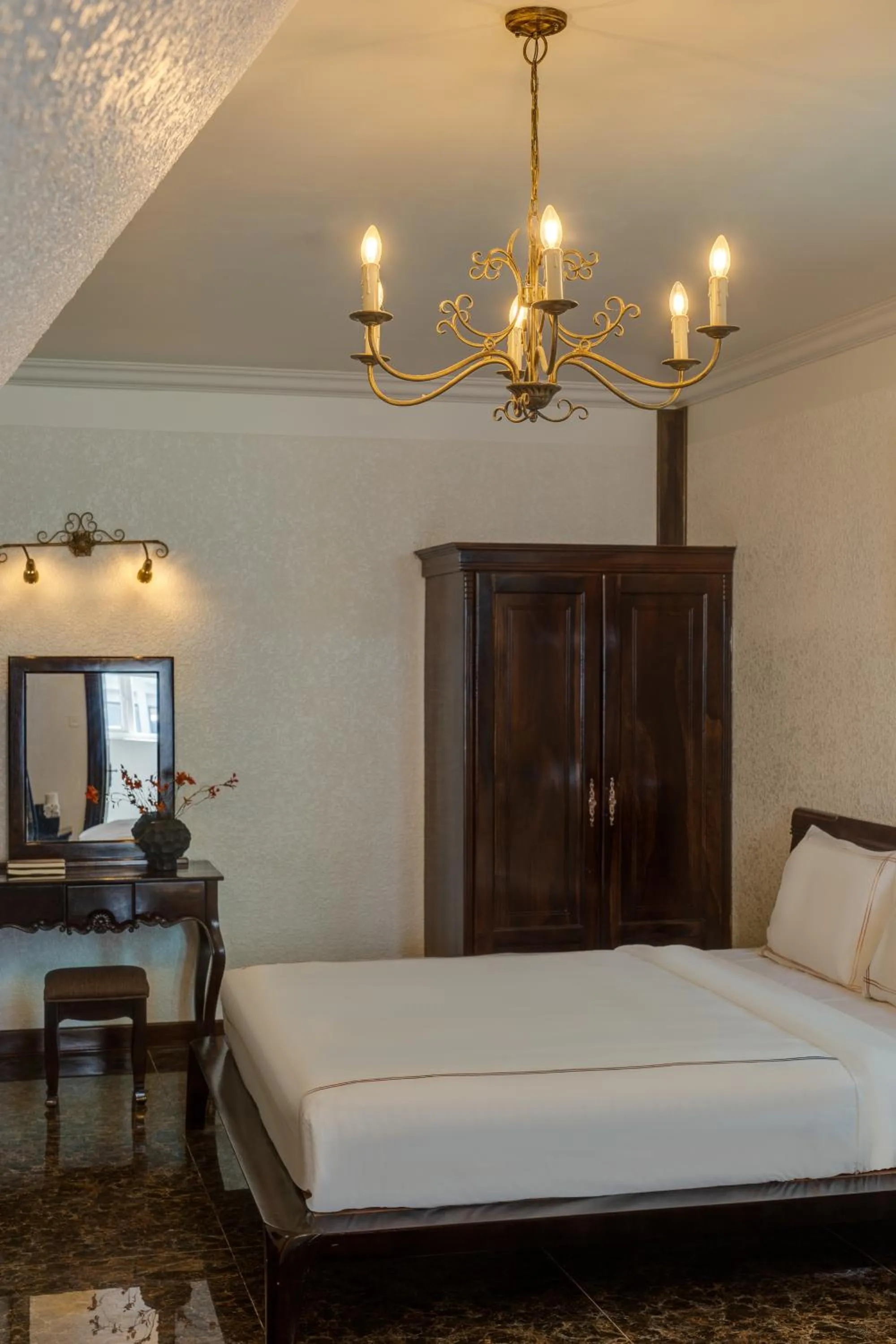 Bed in The Manor Villas Da Lat