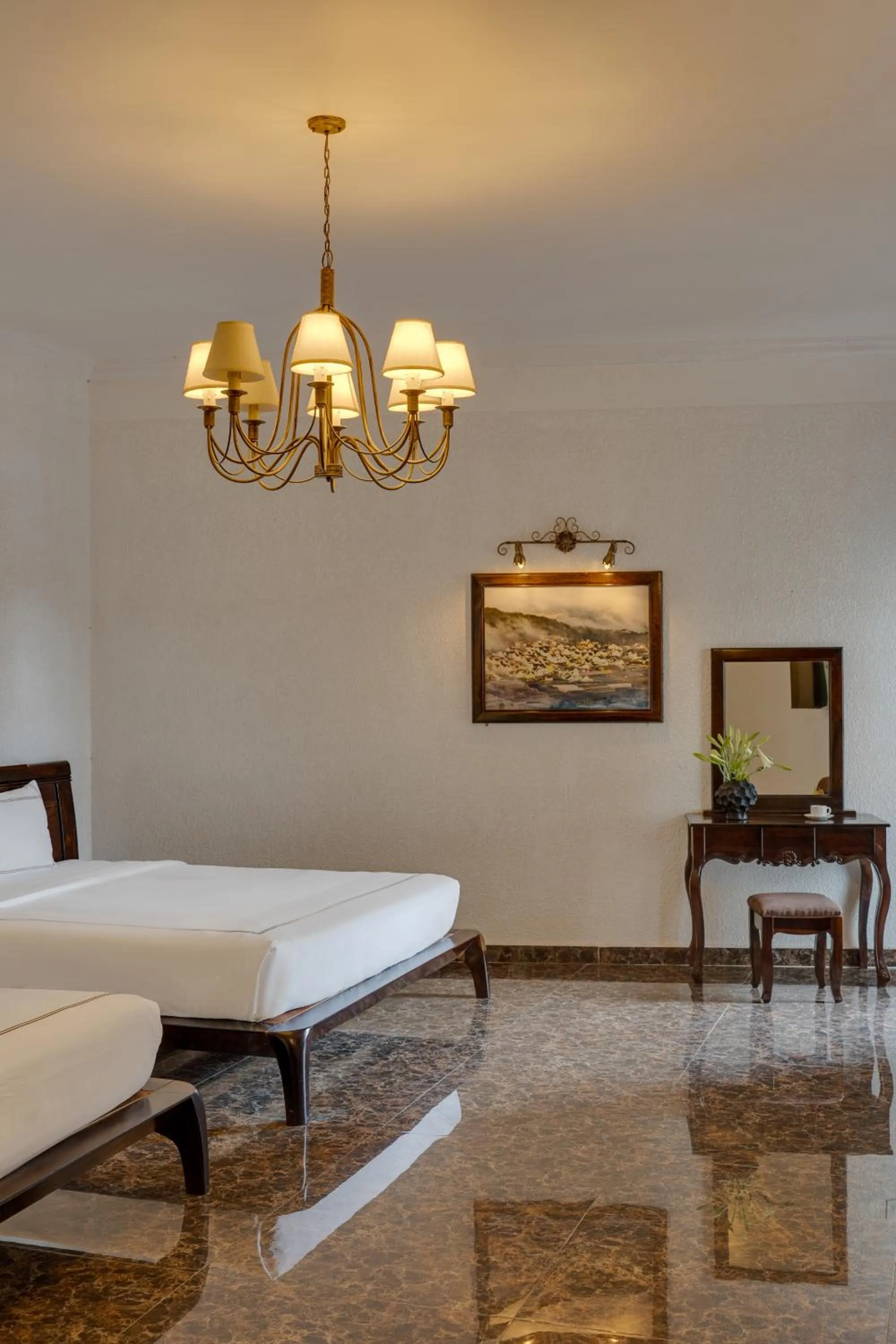 Bed in The Manor Villas Da Lat