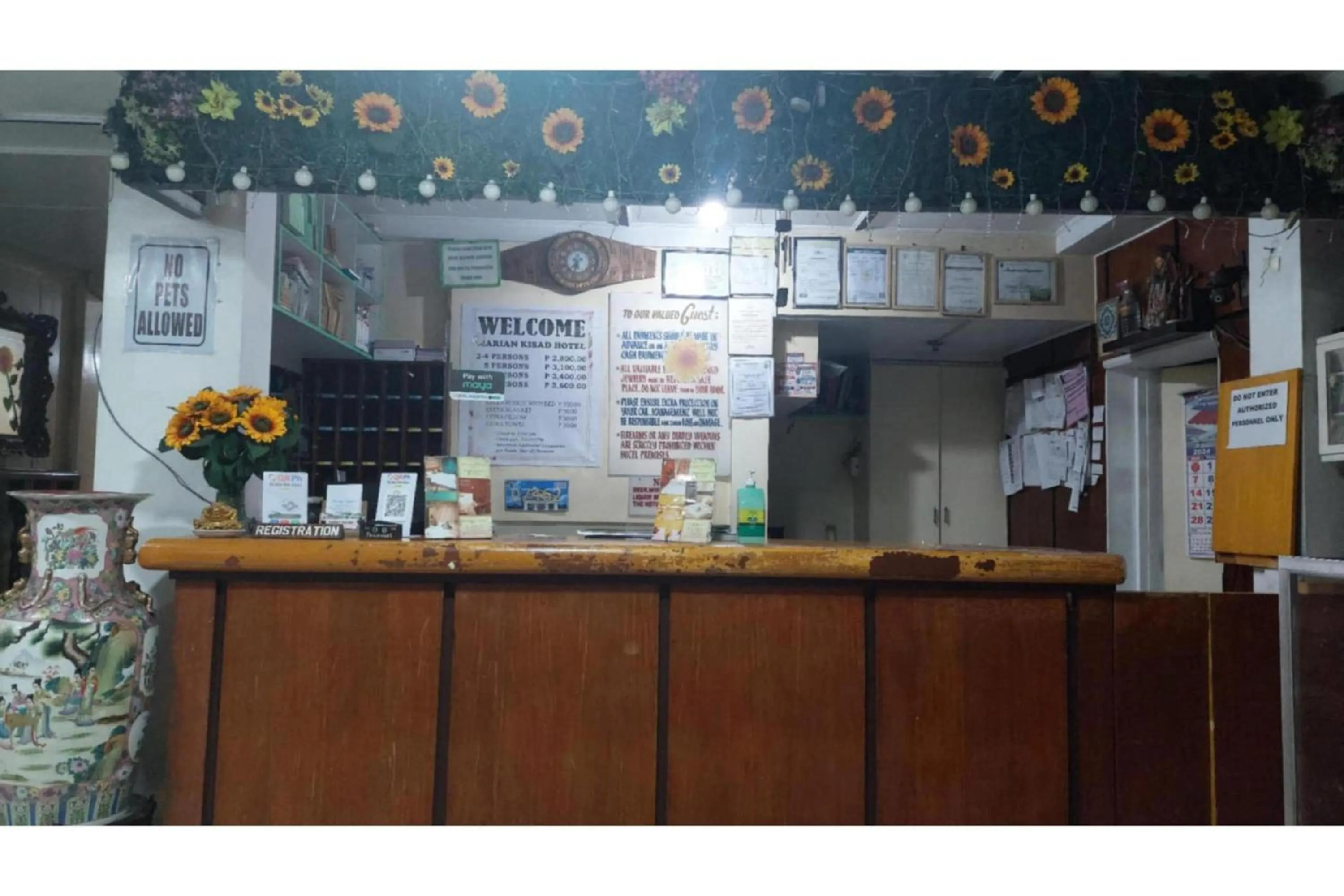 Lobby or reception in Marian Kisad Hotel