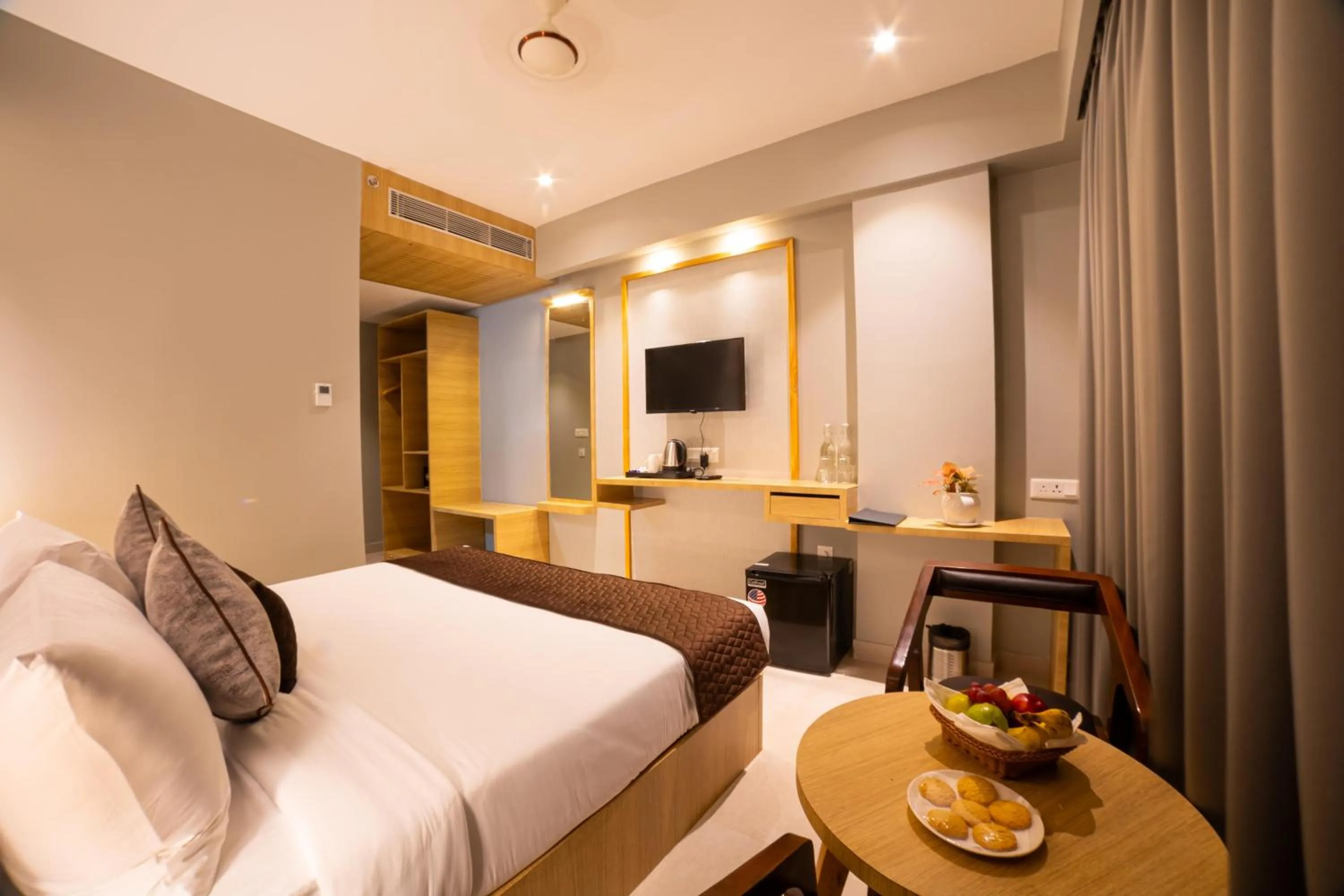 Bed in NORTHIN Hotel Kolkata Airport