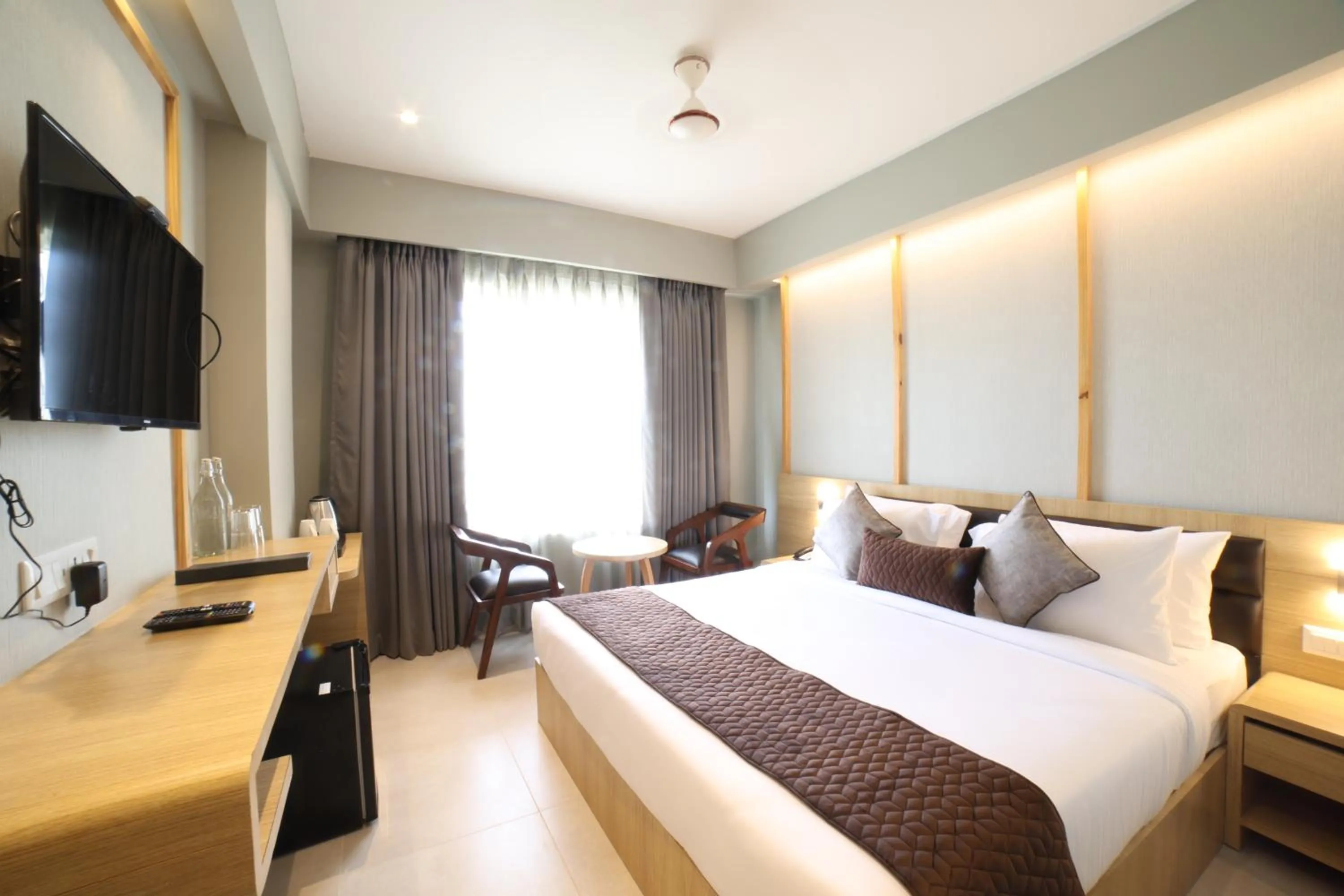 Bed in NORTHIN Hotel Kolkata Airport