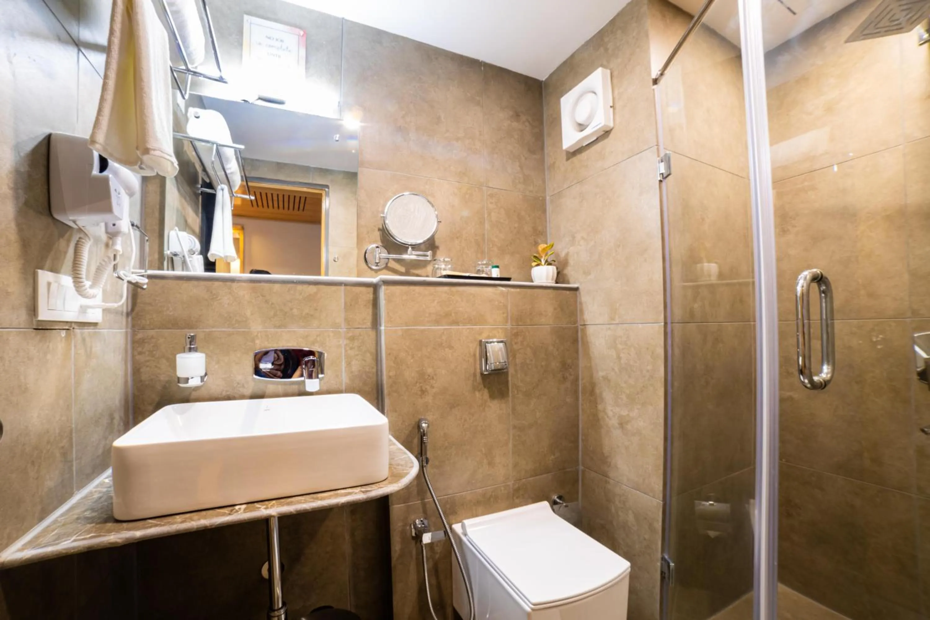 Shower in NORTHIN Hotel Kolkata Airport