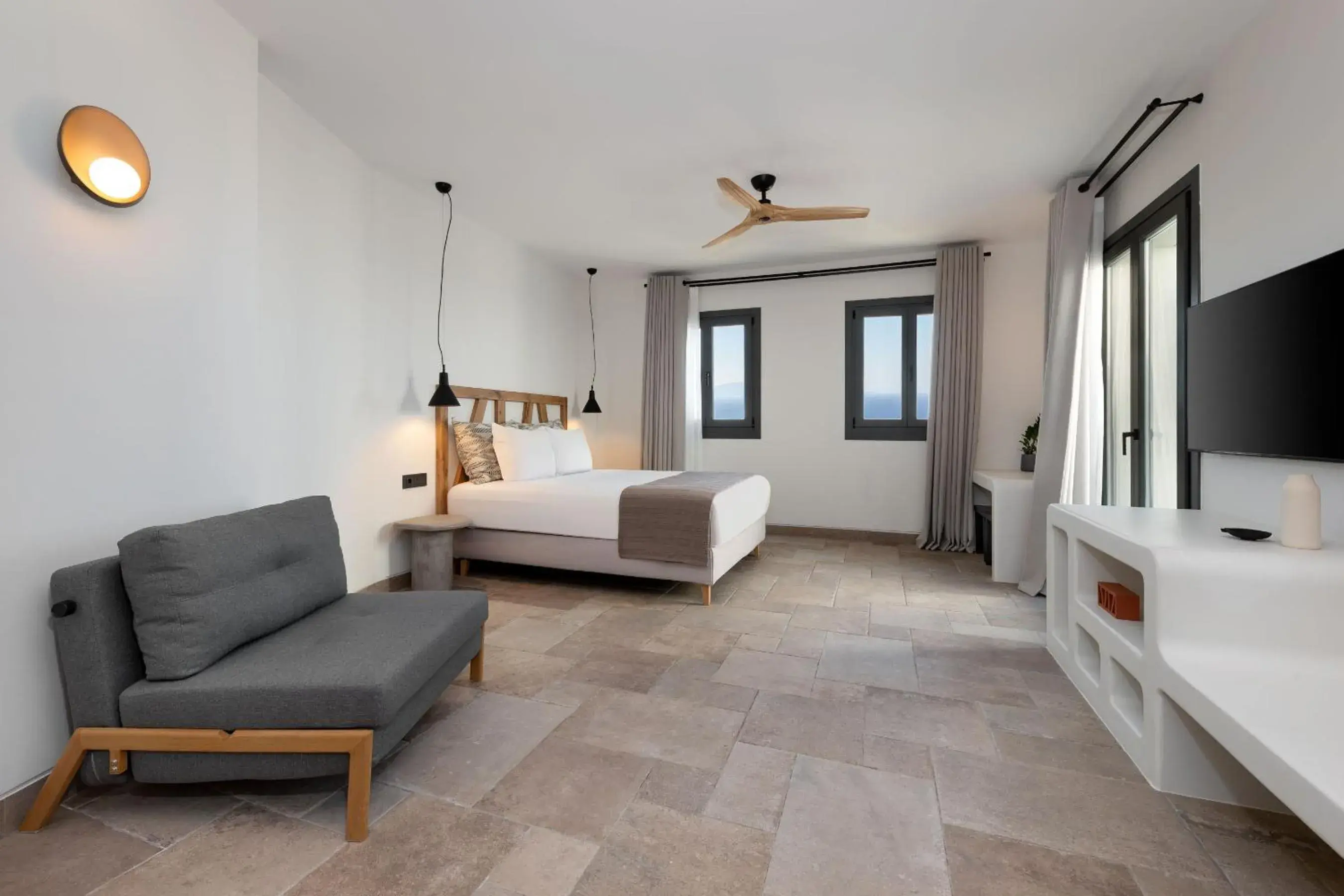Superior Room with sea view in Klοstrá Hotel Superior Room with sea view in Klοstrá Hotel