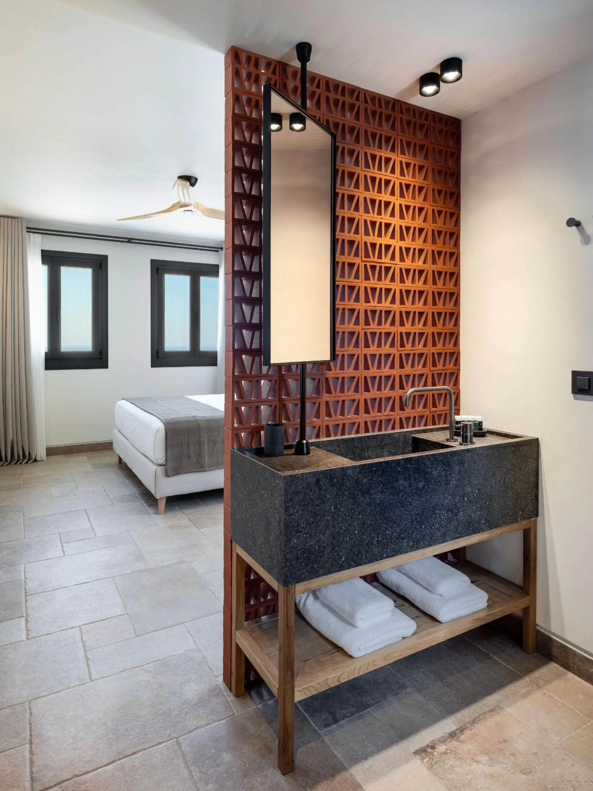 Photo of the whole room, Bed in Klοstrá