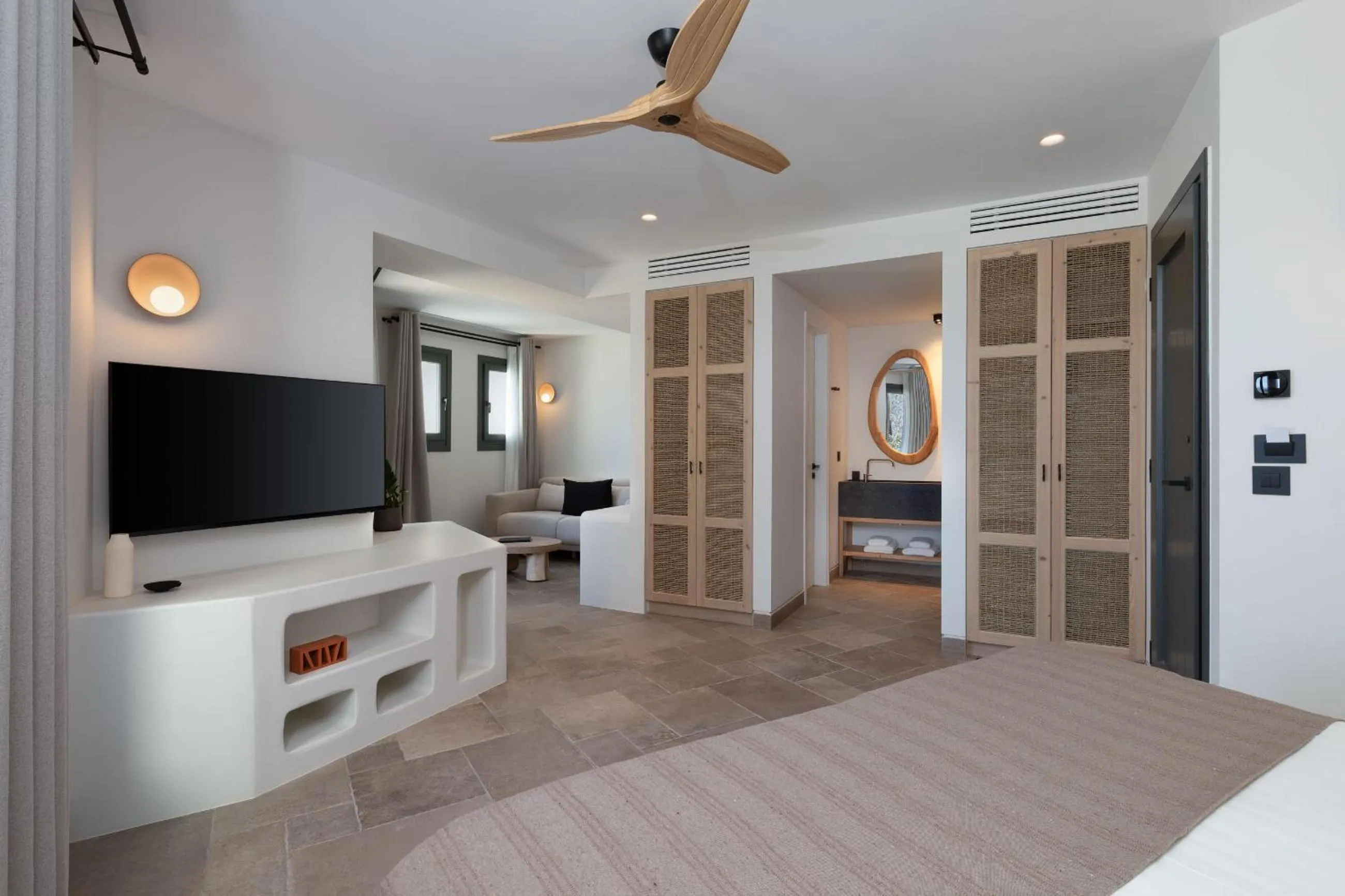 Photo of the whole room, Bed in Klοstrá