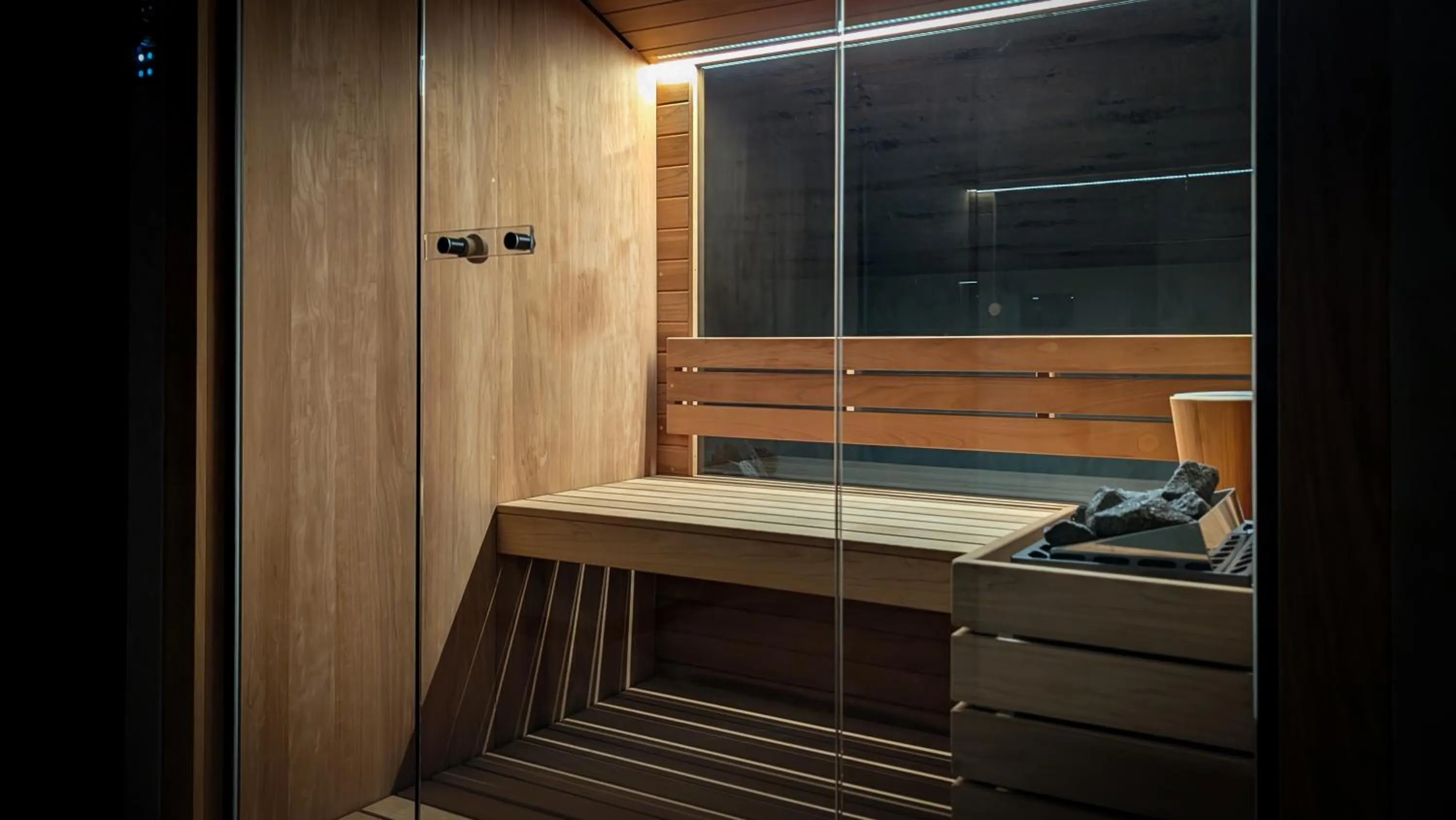 Sauna in Mohe Boutique Hotel