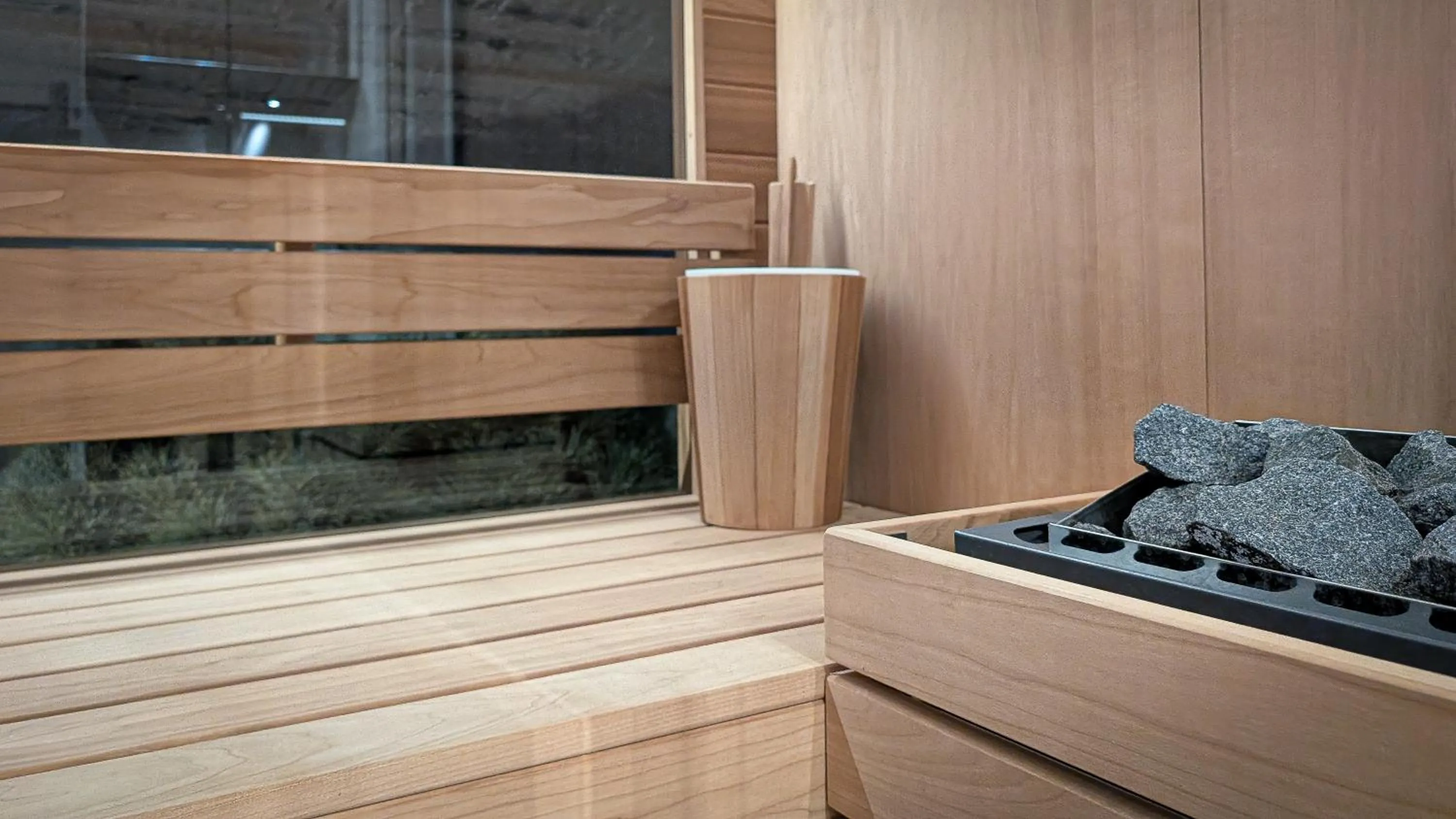 Sauna in Mohe Boutique Hotel