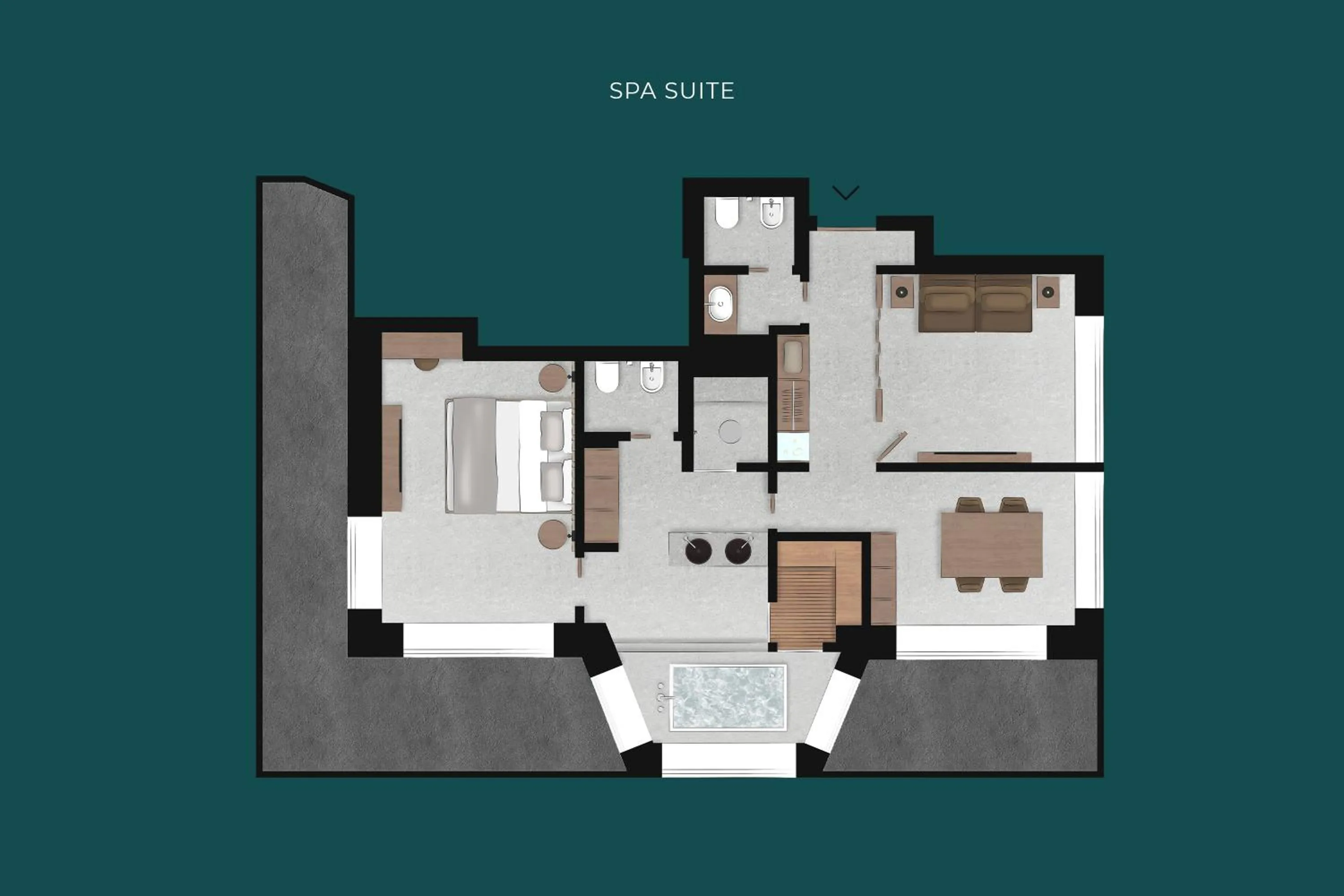 Balcony/Terrace in Mohe Boutique Hotel