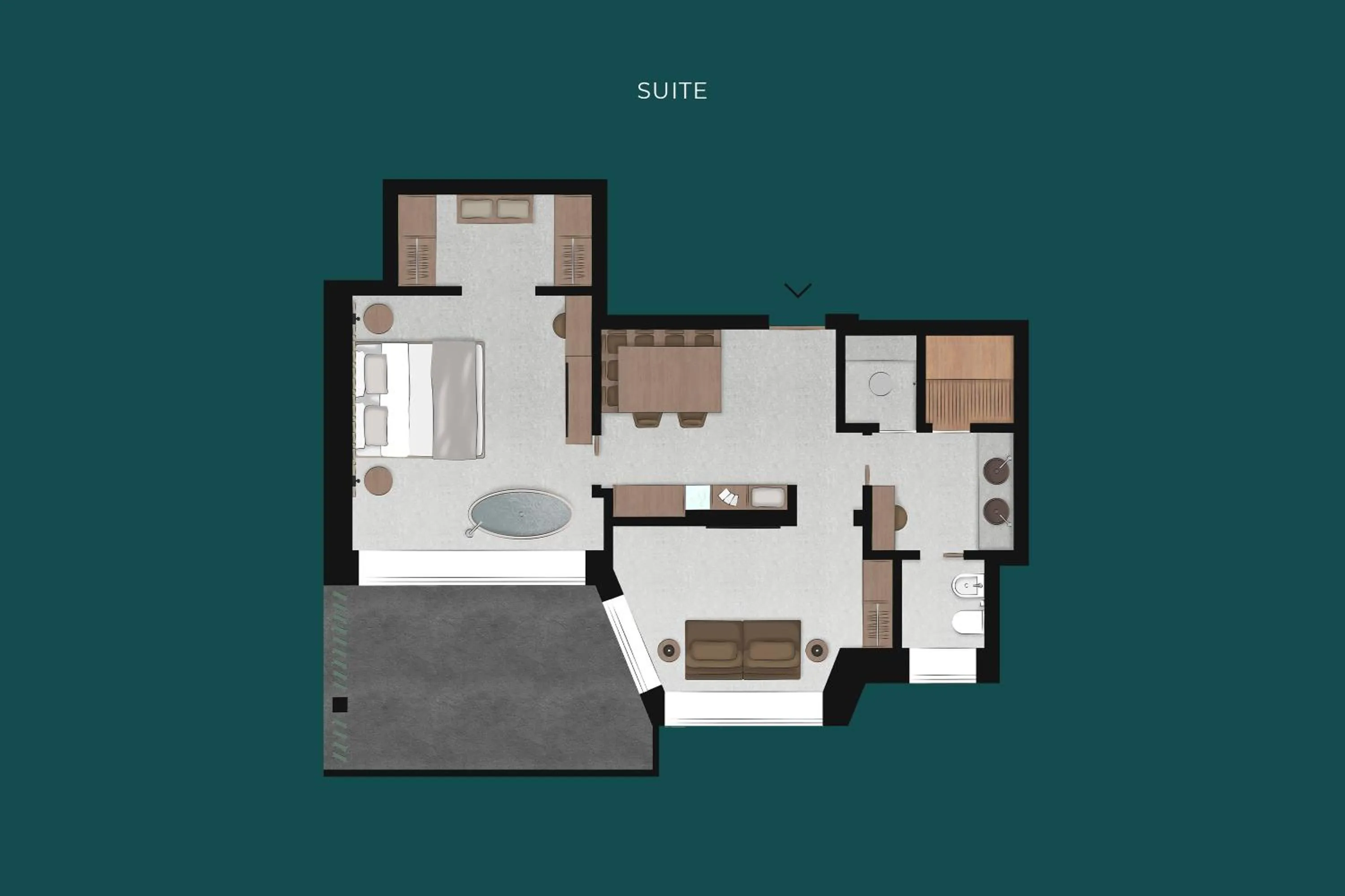 Toilet in Mohe Boutique Hotel