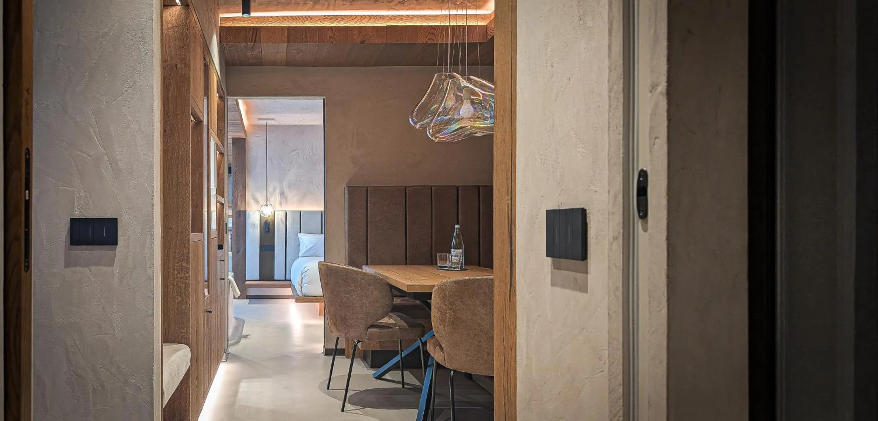 Seating area in Mohe Boutique Hotel