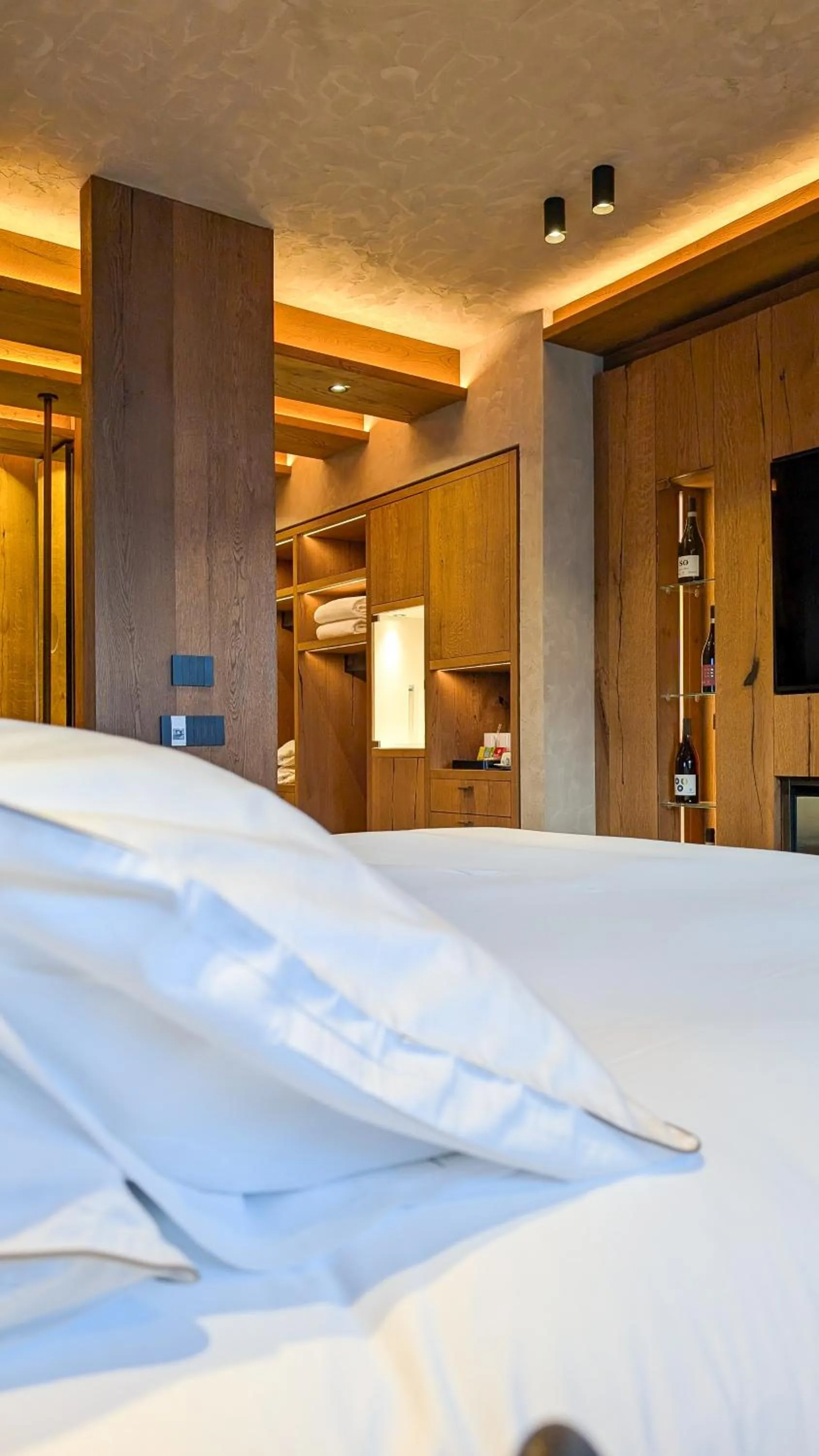 Bed in Mohe Boutique Hotel