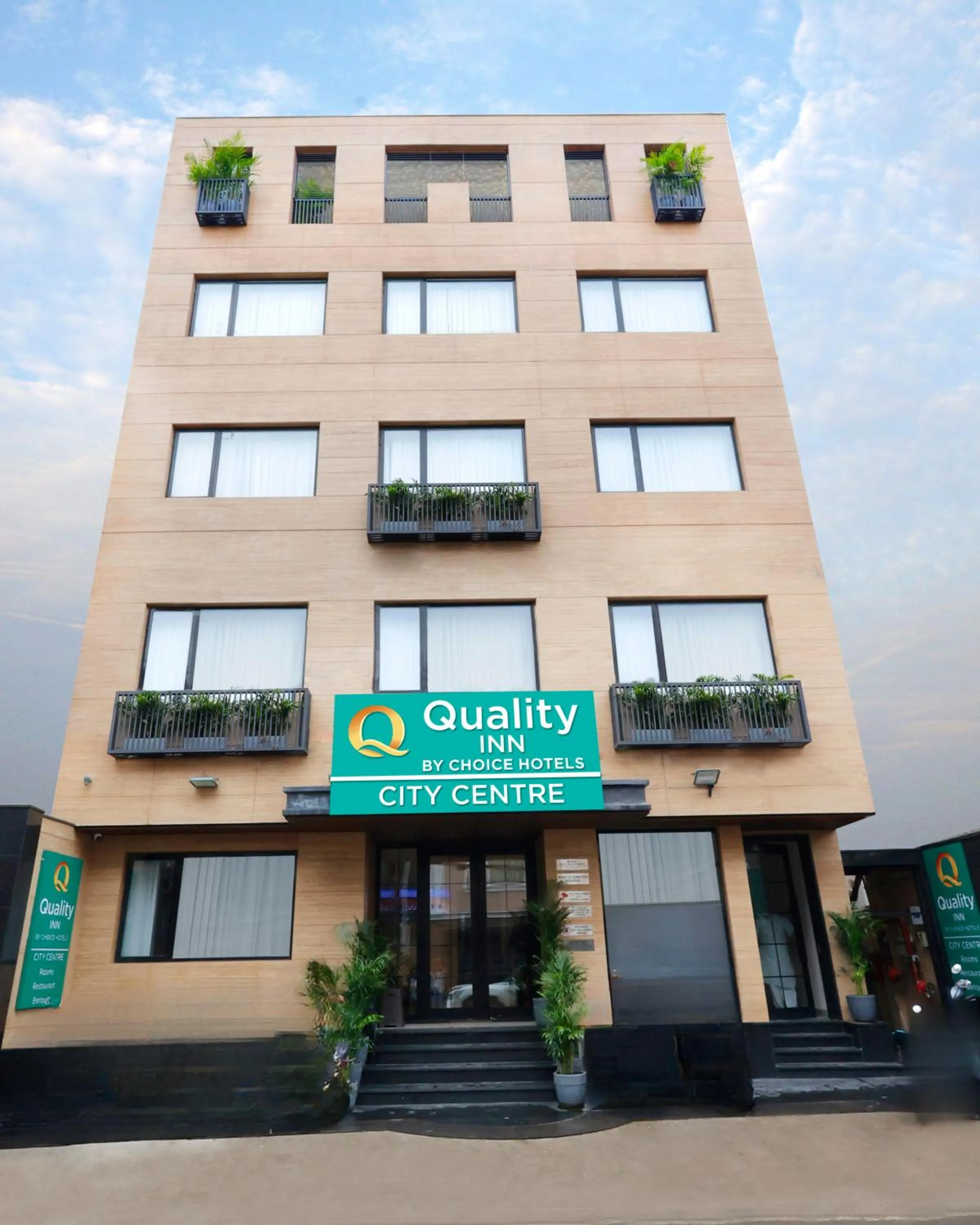 Property building in Quality Inn City Centre Varanasi