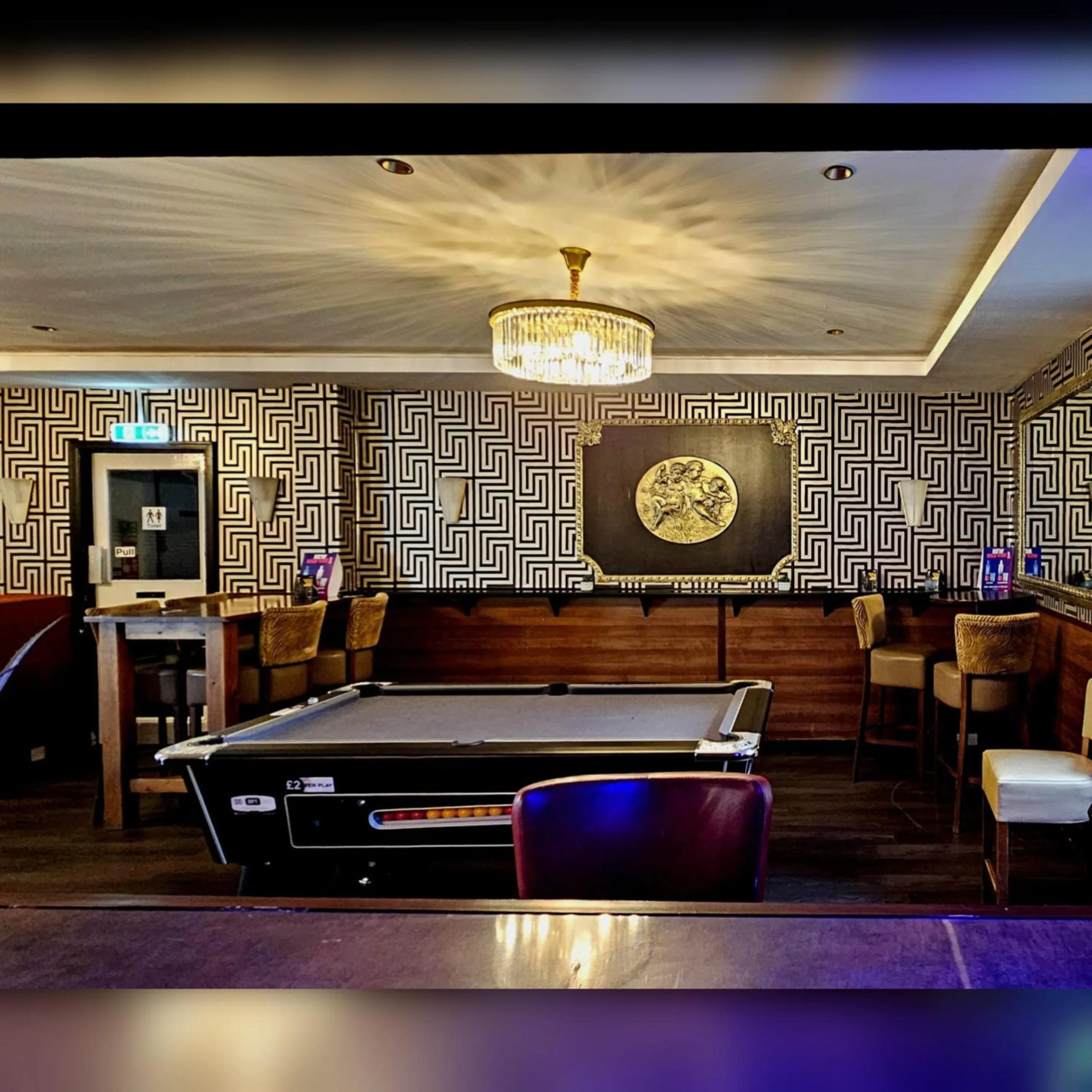 Lounge or bar in Sapphire hotel blackpool promenade