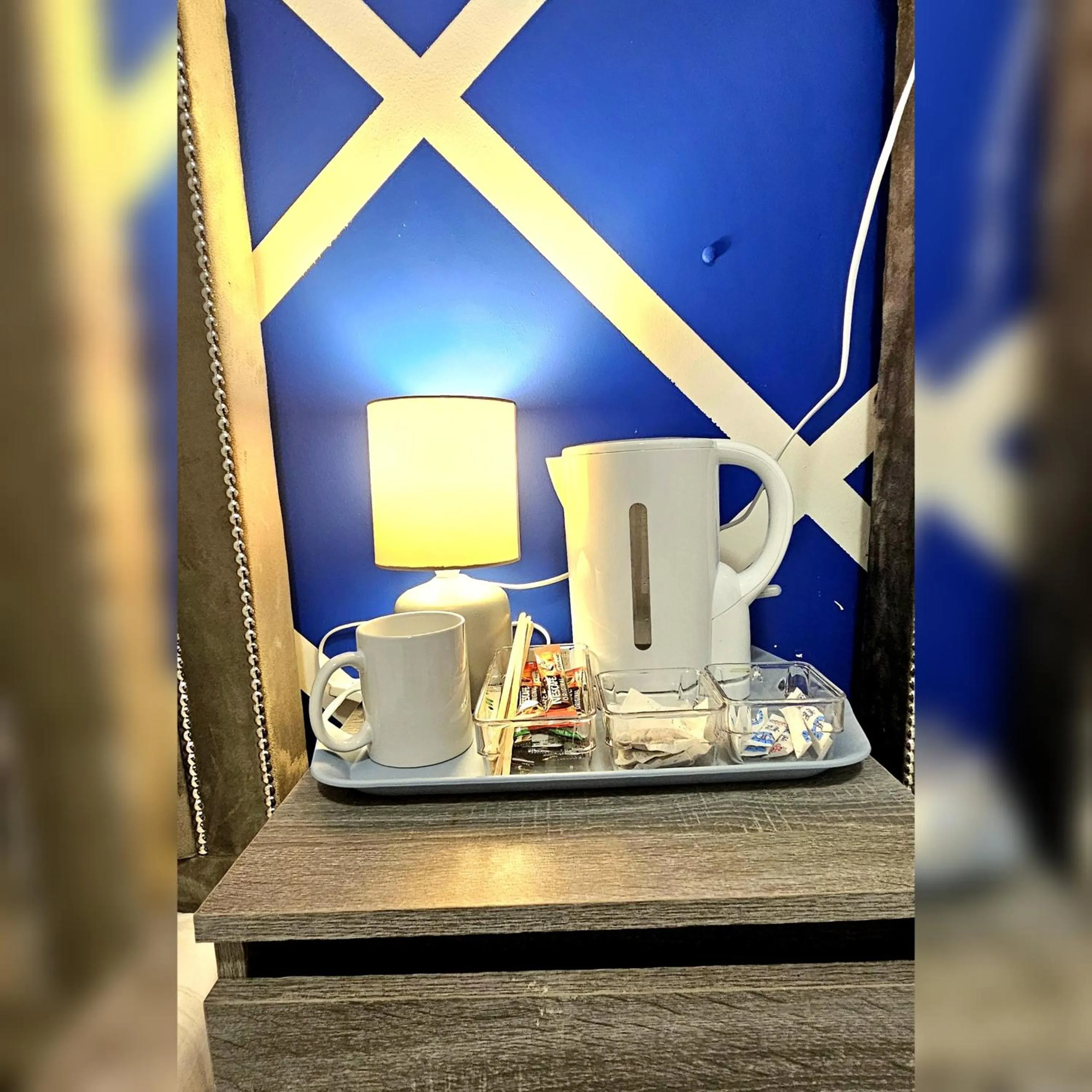 Bedroom in Sapphire hotel blackpool promenade