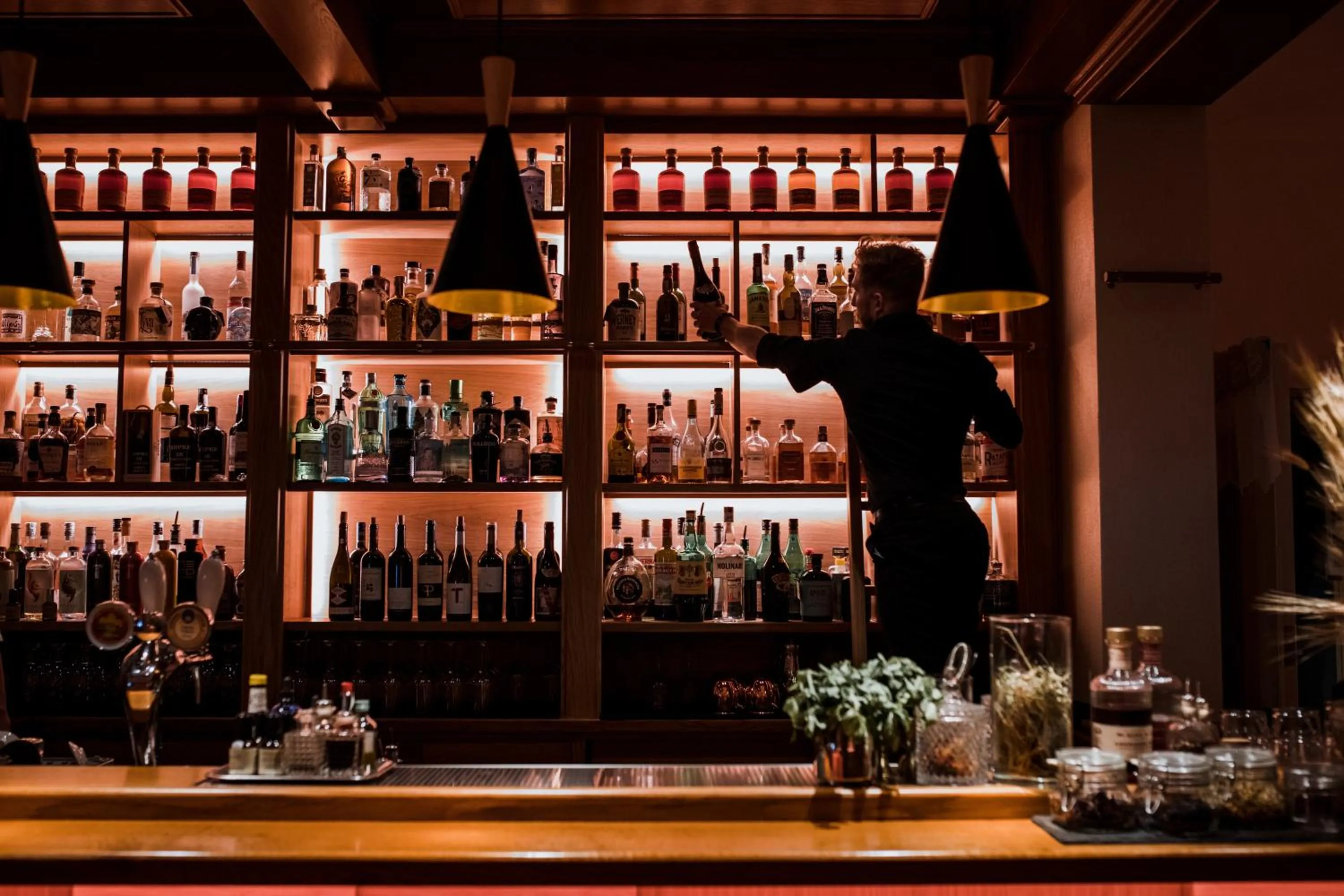 Lounge or bar in Hotel Moderno Restaurant