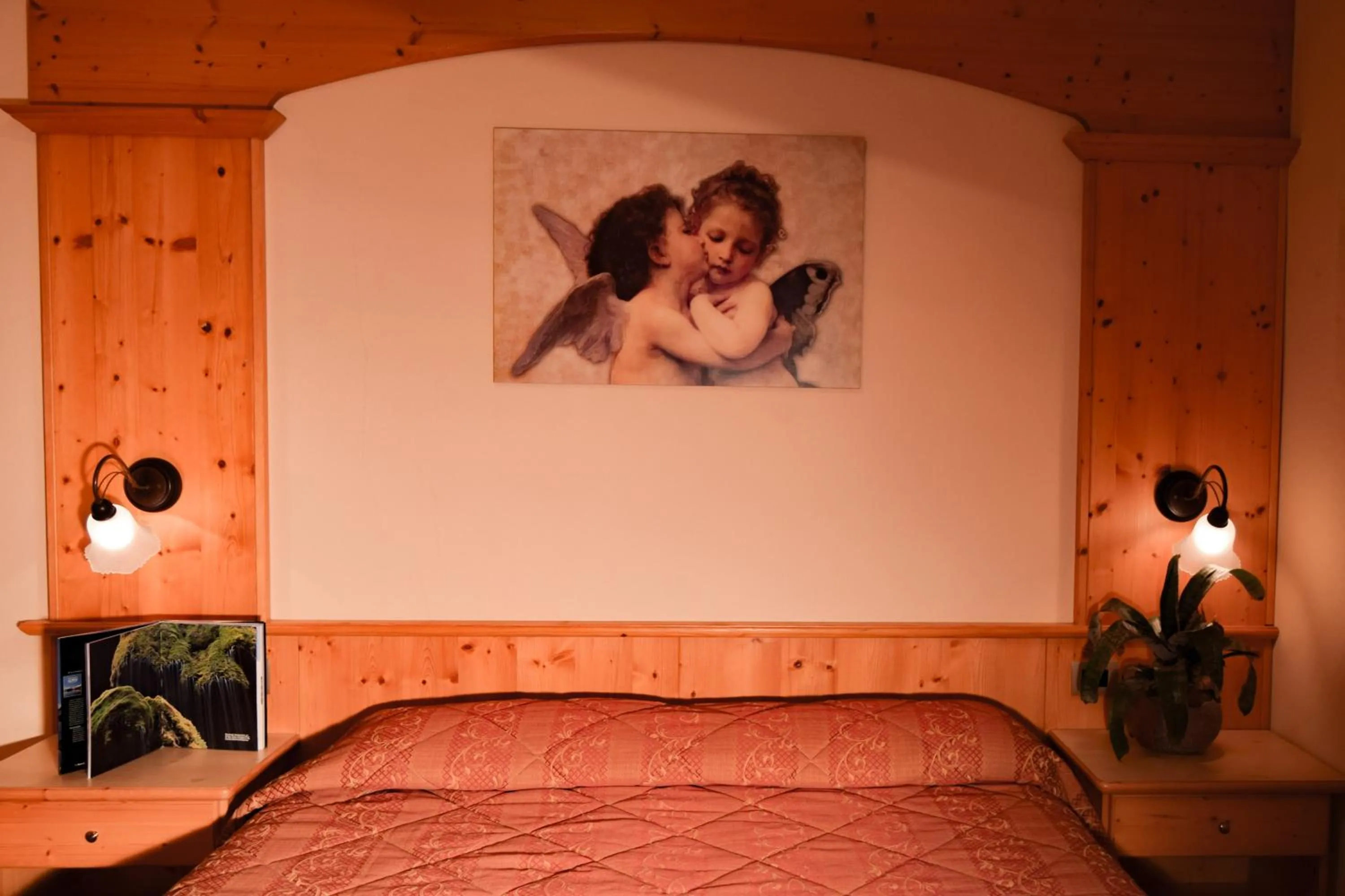 Bed in Hotel Moderno Restaurant
