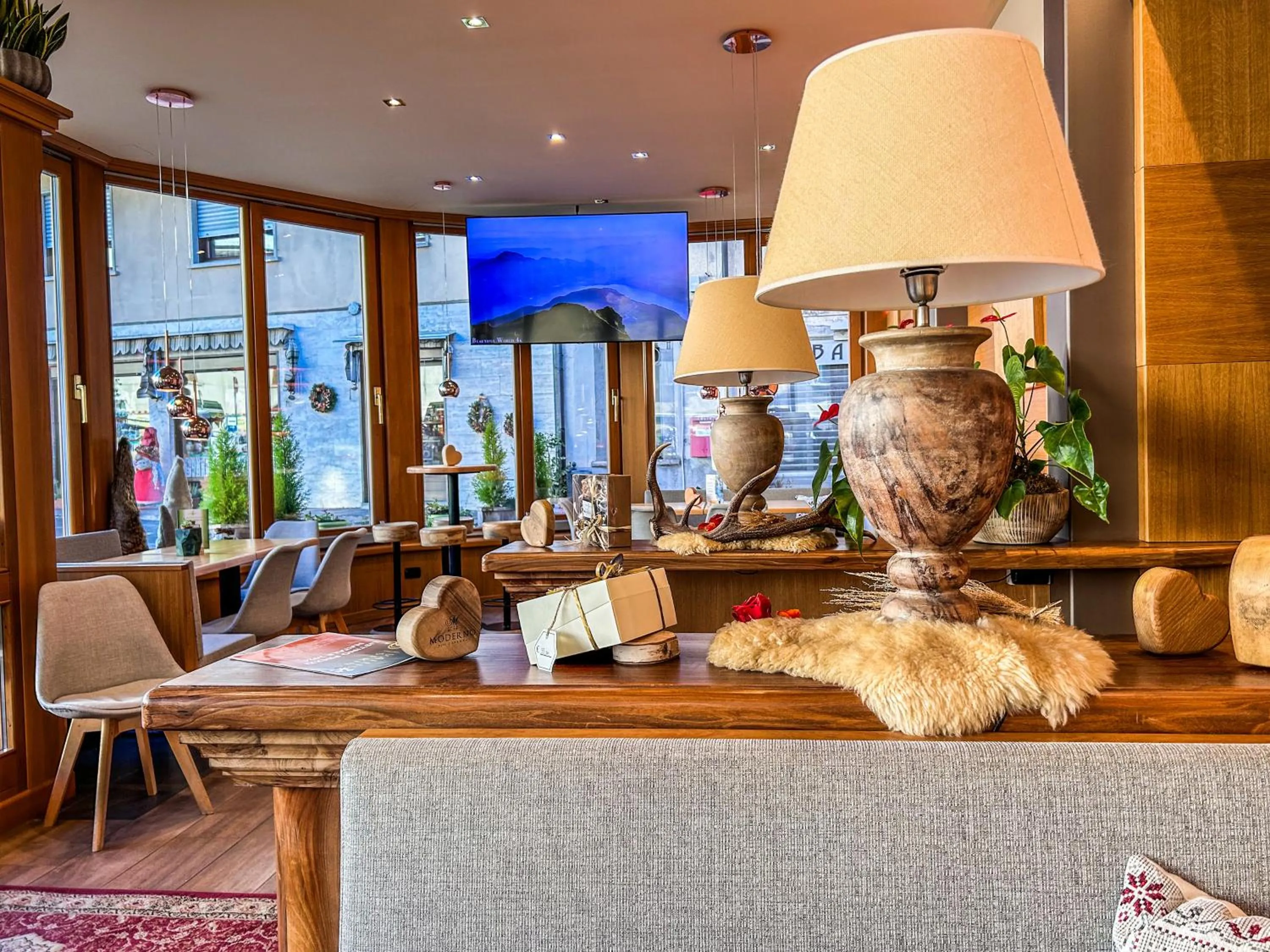 Lounge or bar in Hotel Moderno Restaurant