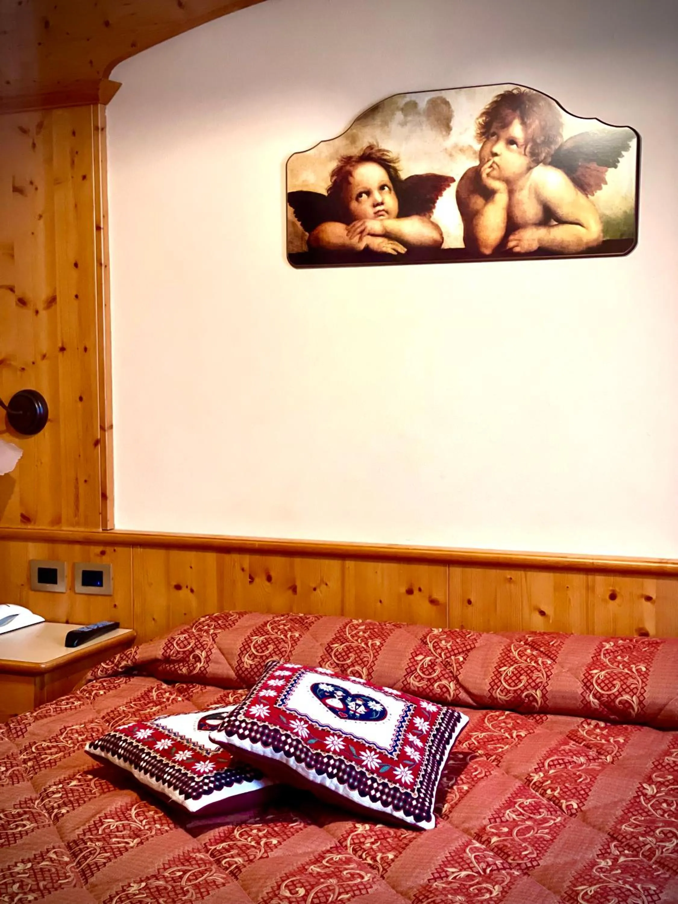 Bedroom, Bed in Hotel Moderno Restaurant