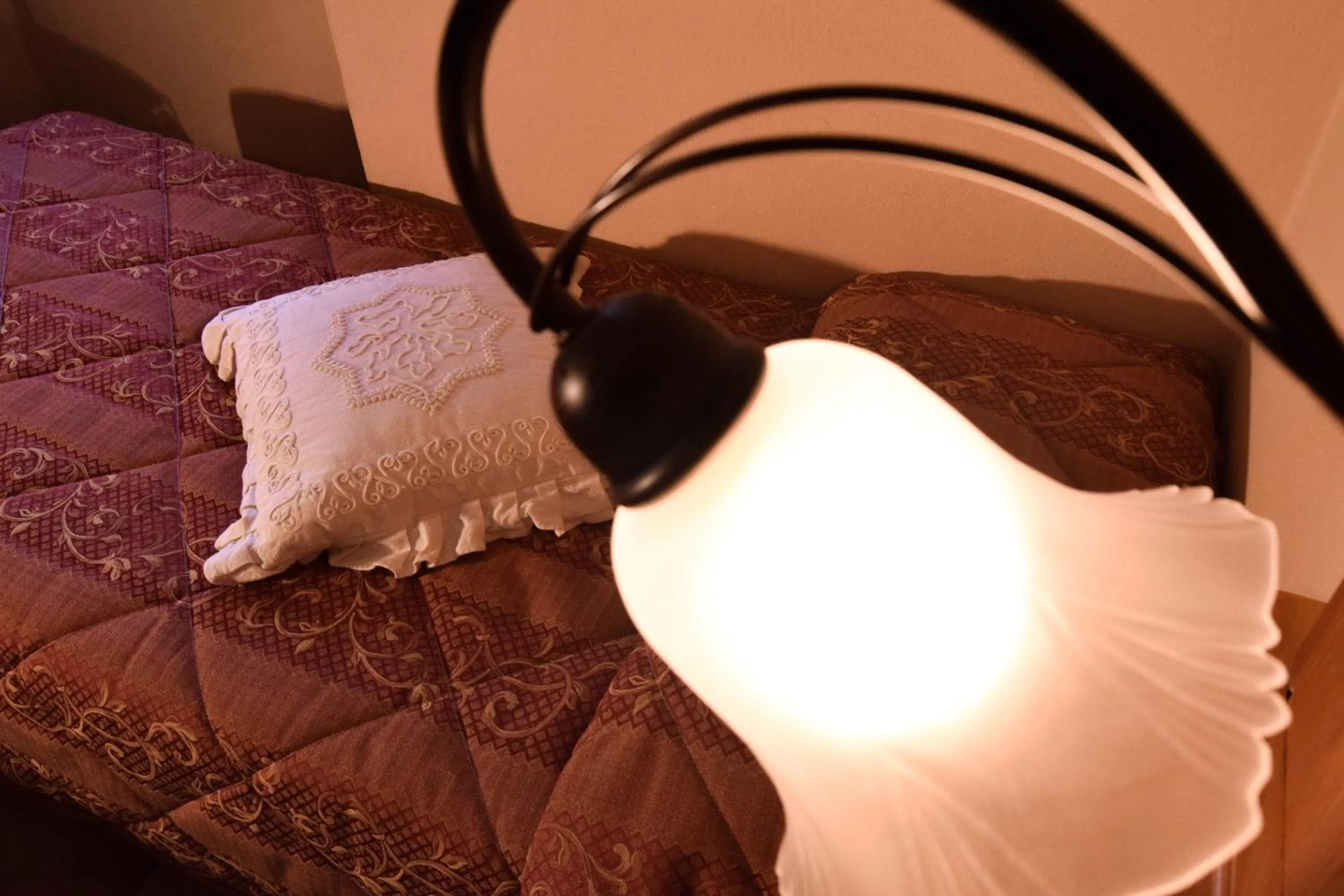 Bed in Hotel Moderno Restaurant